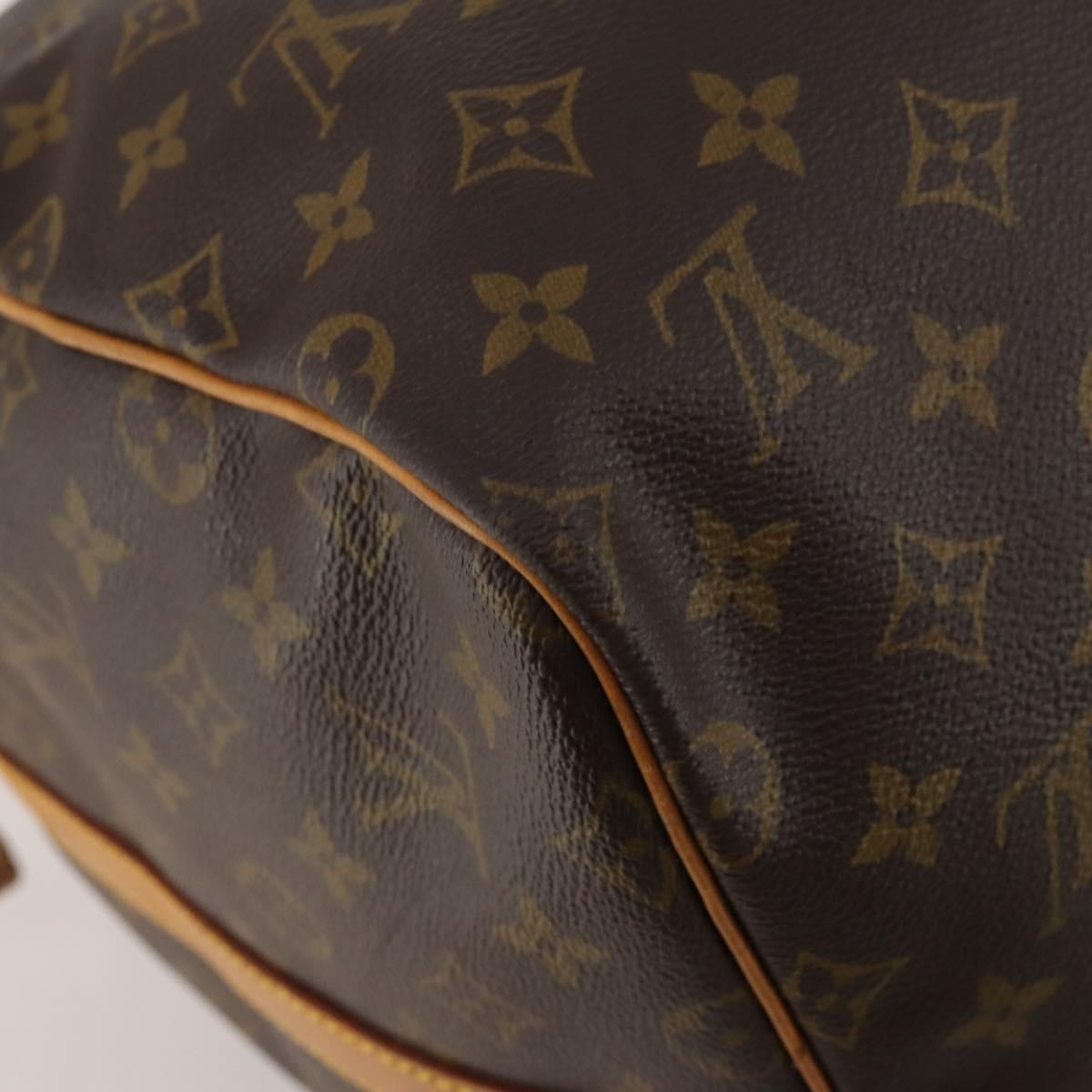 LOUIS VUITTON Monogram Keepall Bandouliere 55 Boston Bag M41414 LV Auth ep15610A