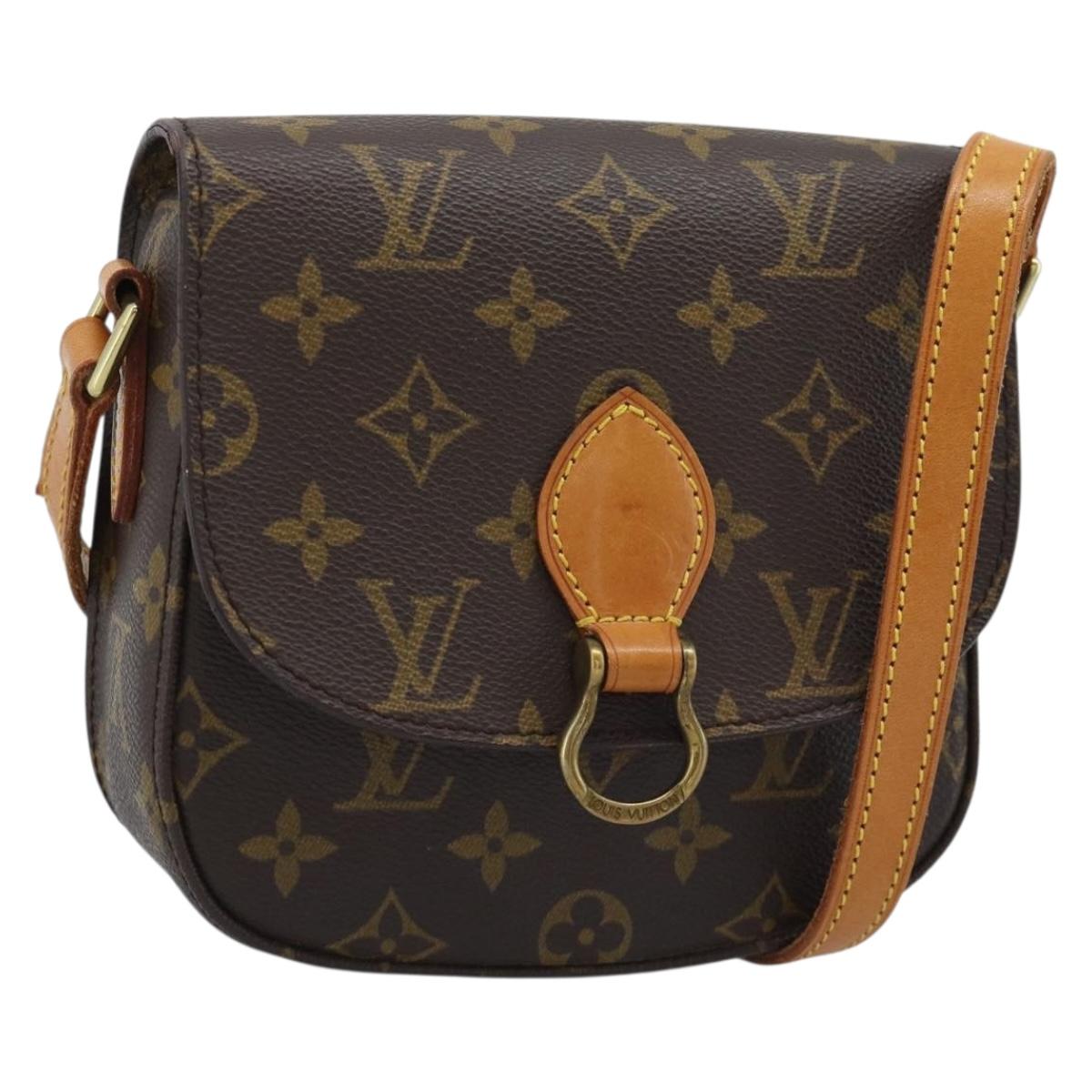 LOUIS VUITTON Monogram Saint Cloud PM Shoulder Bag M51244 LV Auth ep15616A