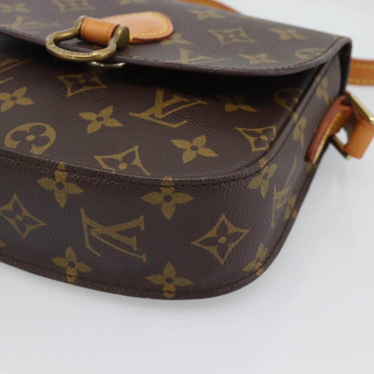 LOUIS VUITTON Monogram Saint Cloud PM Shoulder Bag M51244 LV Auth ep15616A
