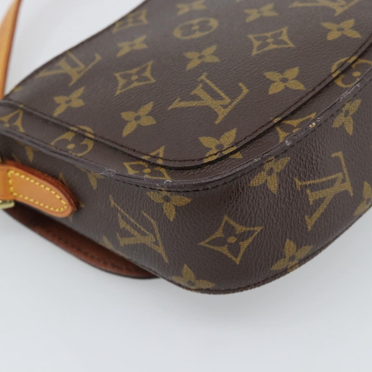LOUIS VUITTON Monogram Saint Cloud PM Shoulder Bag M51244 LV Auth ep15616A