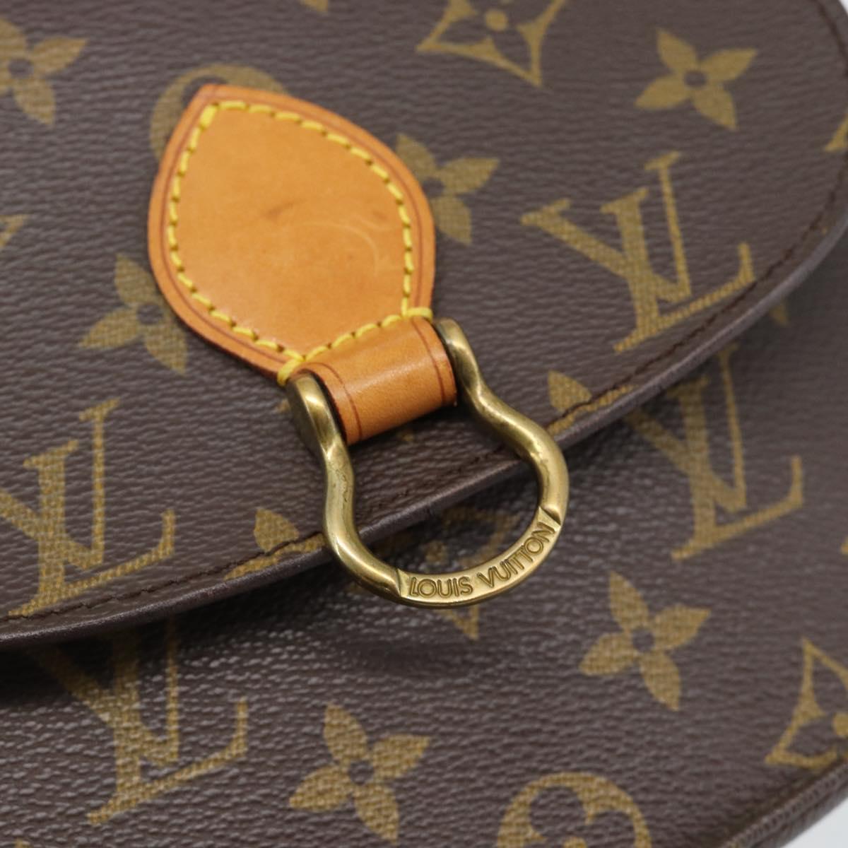 LOUIS VUITTON Monogram Saint Cloud PM Shoulder Bag M51244 LV Auth ep15616A