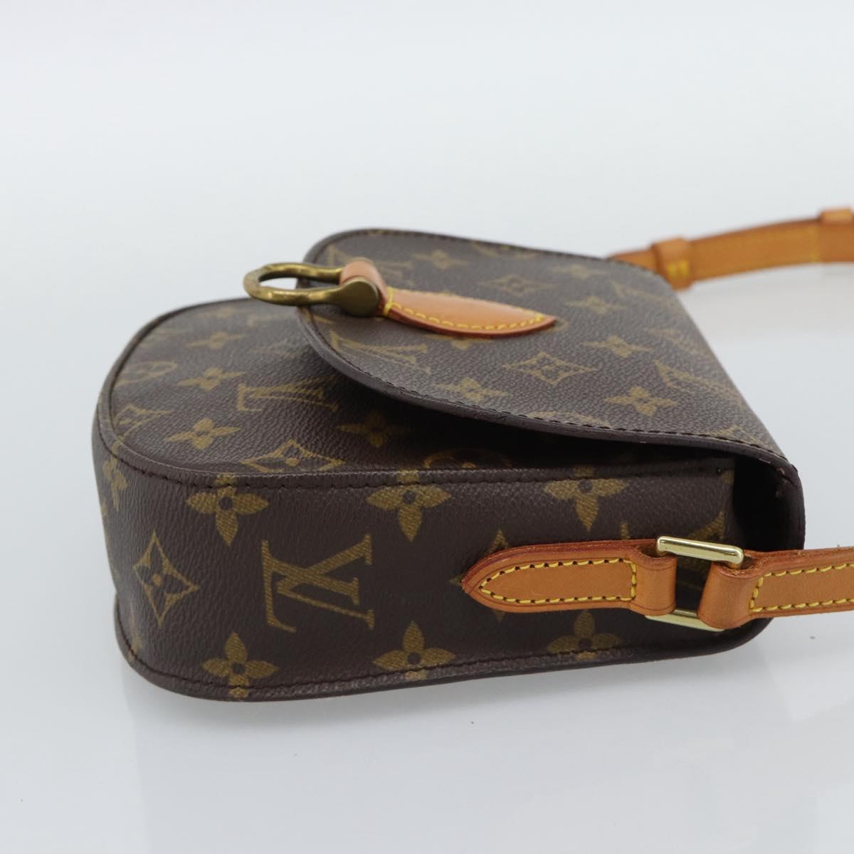 LOUIS VUITTON Monogram Saint Cloud PM Shoulder Bag M51244 LV Auth ep15616A