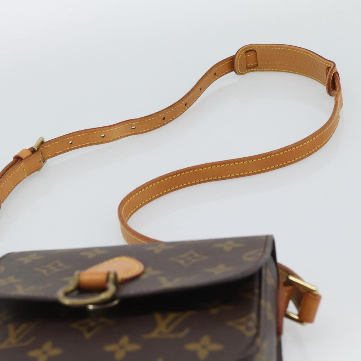 LOUIS VUITTON Monogram Saint Cloud PM Shoulder Bag M51244 LV Auth ep15616A