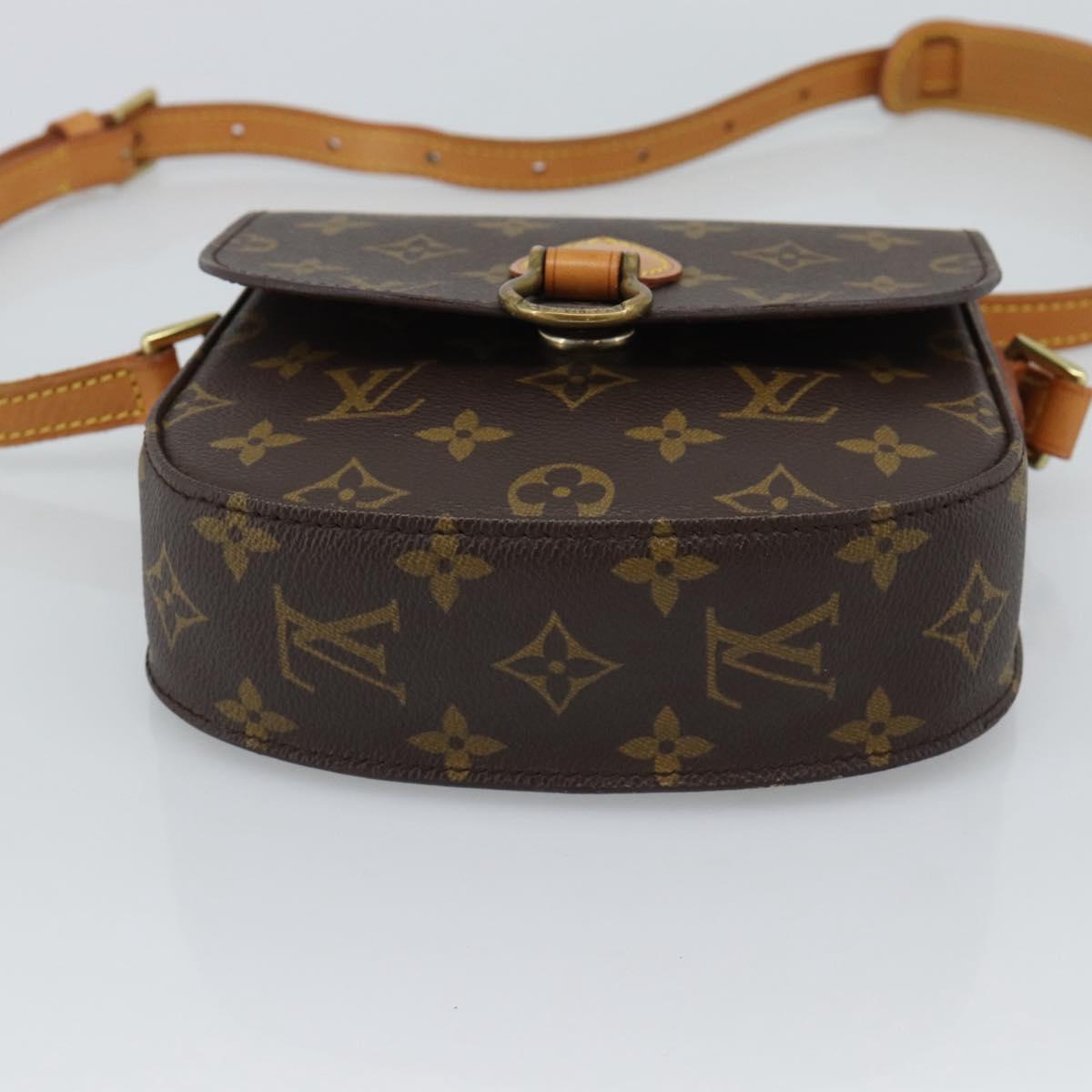 LOUIS VUITTON Monogram Saint Cloud PM Shoulder Bag M51244 LV Auth ep15616A