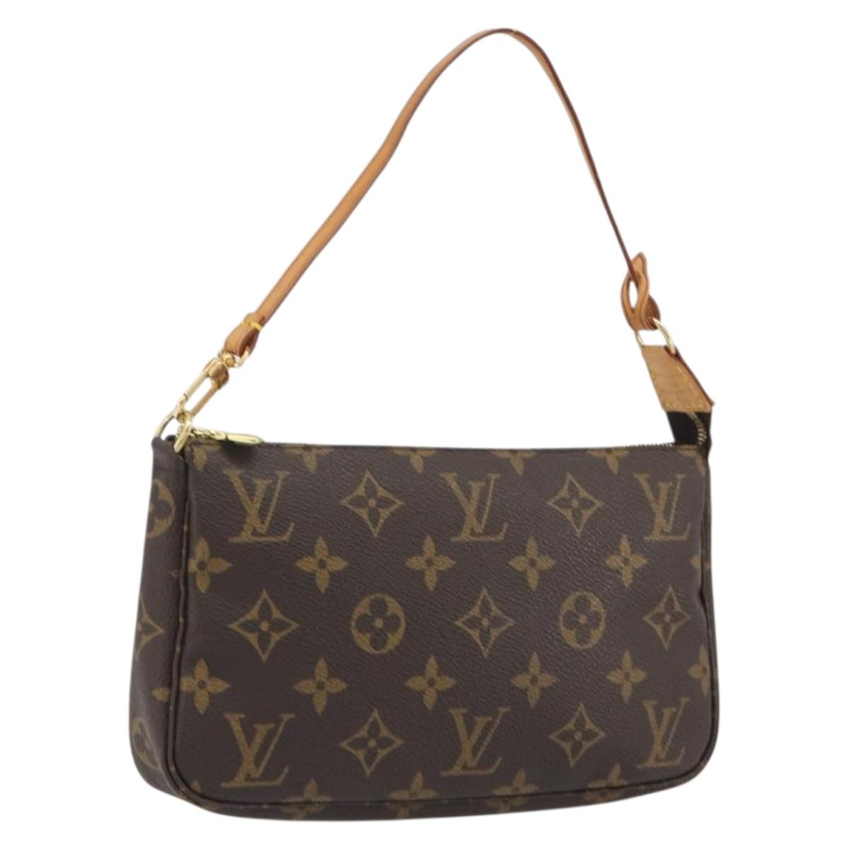 LOUIS VUITTON Monogram Pochette Accessoires Pouch M51980 LV Auth ep15618A