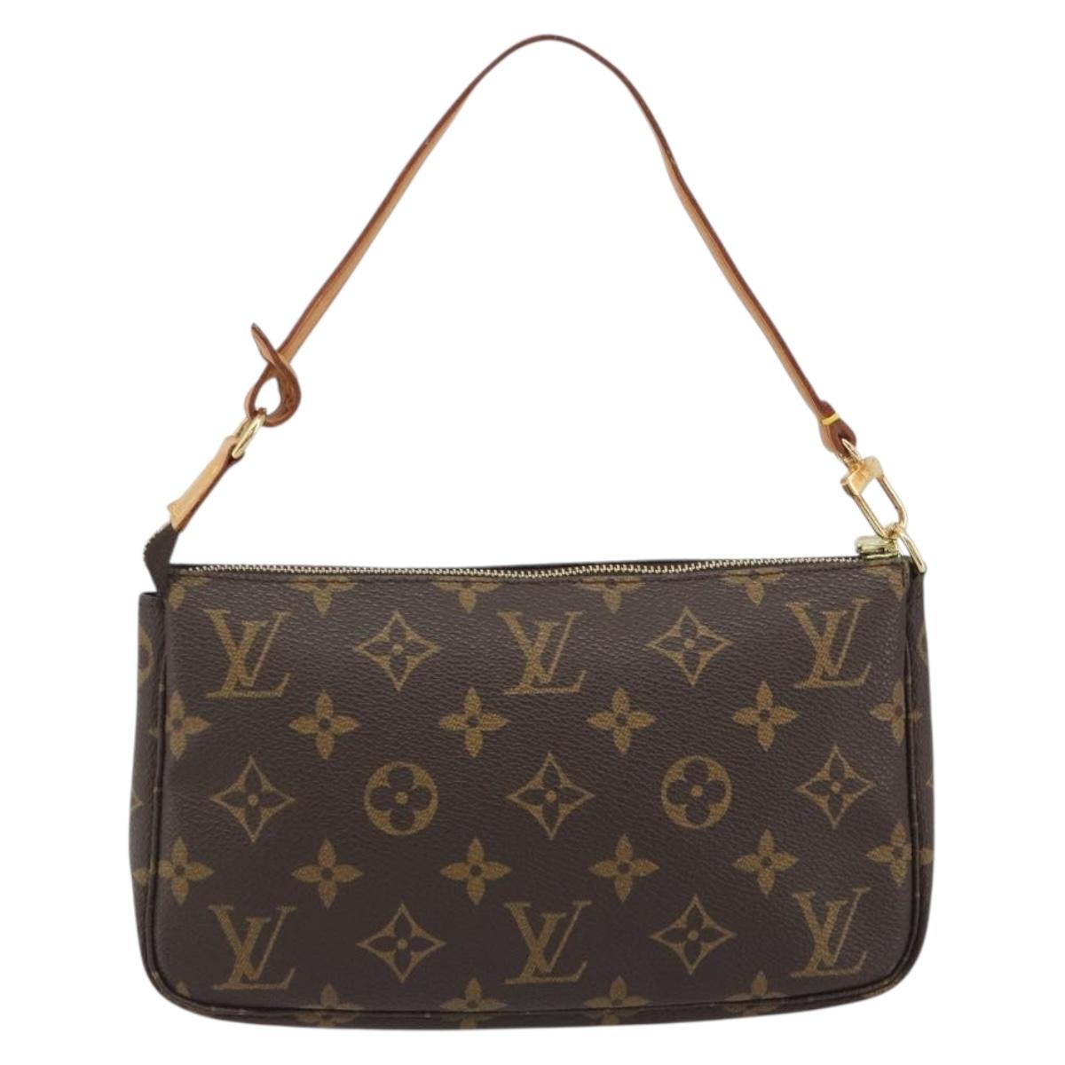LOUIS VUITTON Monogram Pochette Accessoires Pouch M51980 LV Auth ep15618A
