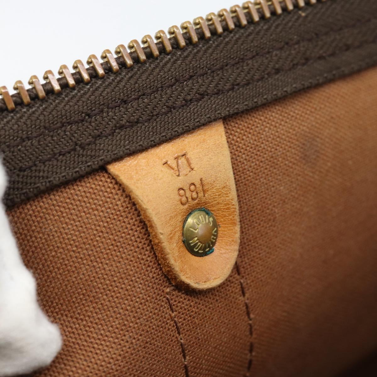 LOUIS VUITTON Monogram Keepall 45 Boston Bag M41428 LV Auth ep15621