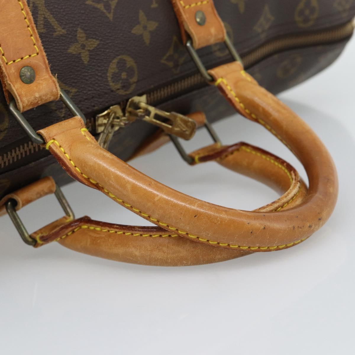 LOUIS VUITTON Monogram Keepall 45 Boston Bag M41428 LV Auth ep15621