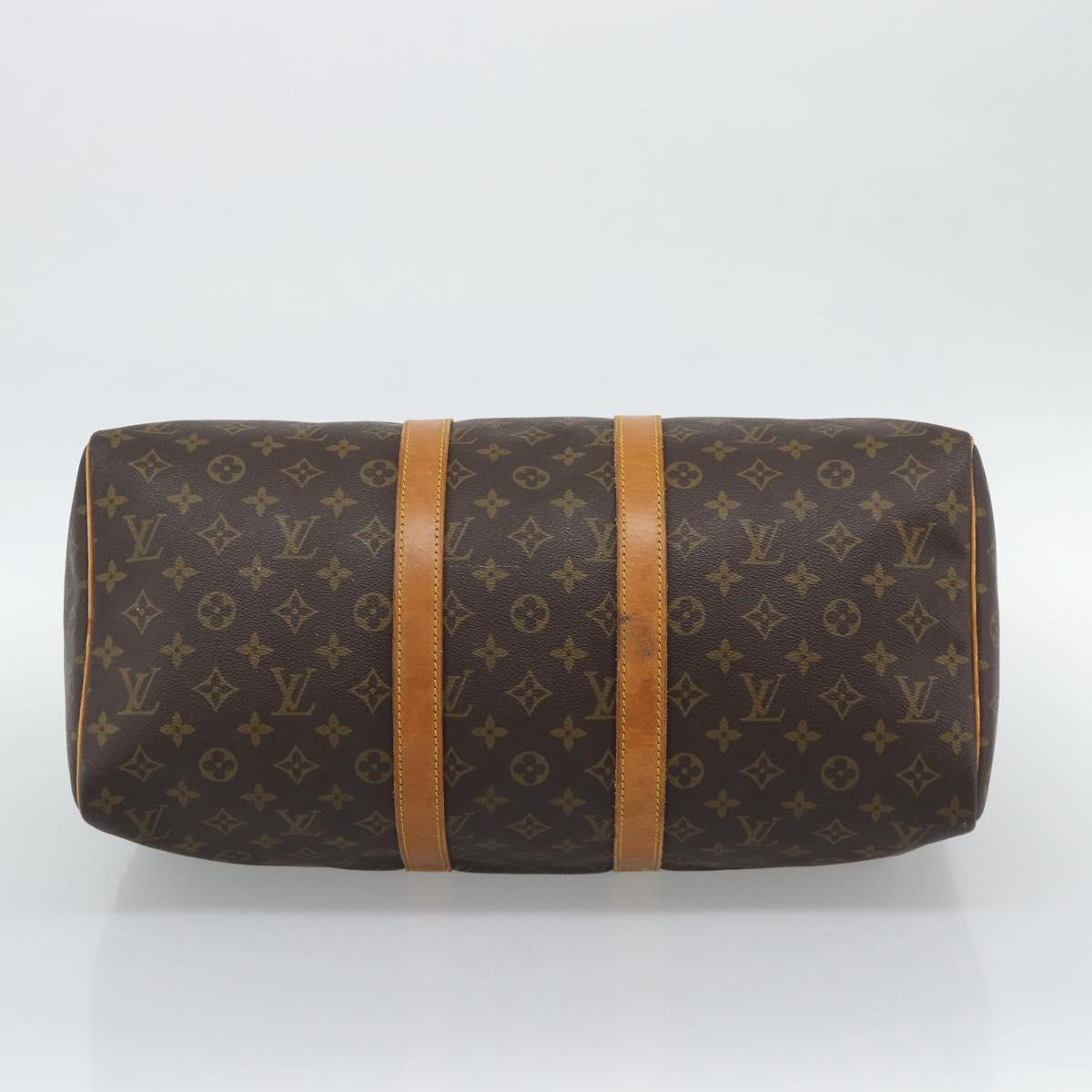 LOUIS VUITTON Monogram Keepall 45 Boston Bag M41428 LV Auth ep15621