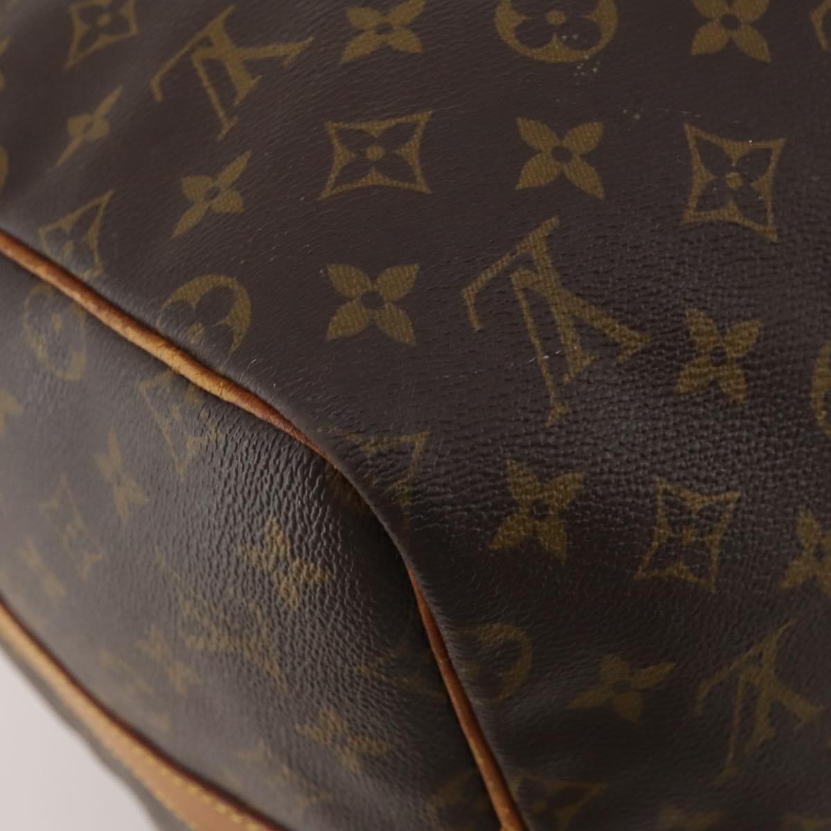 LOUIS VUITTON Monogram Keepall Bandouliere 55 Boston Bag M41414 LV Auth ep15622