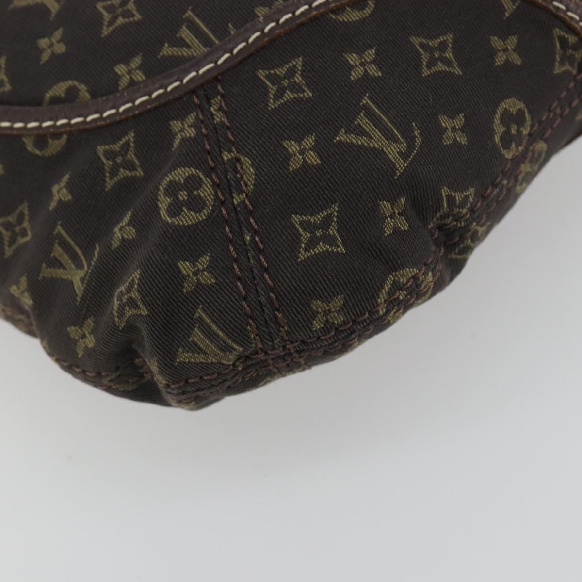 LOUIS VUITTON Monogram Mini Manon PM Shoulder Bag Ebene M95621 LV Auth ep15623A
