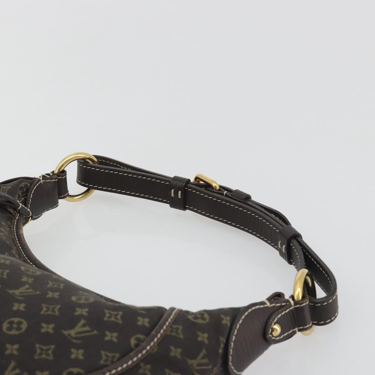 LOUIS VUITTON Monogram Mini Manon PM Shoulder Bag Ebene M95621 LV Auth ep15623A