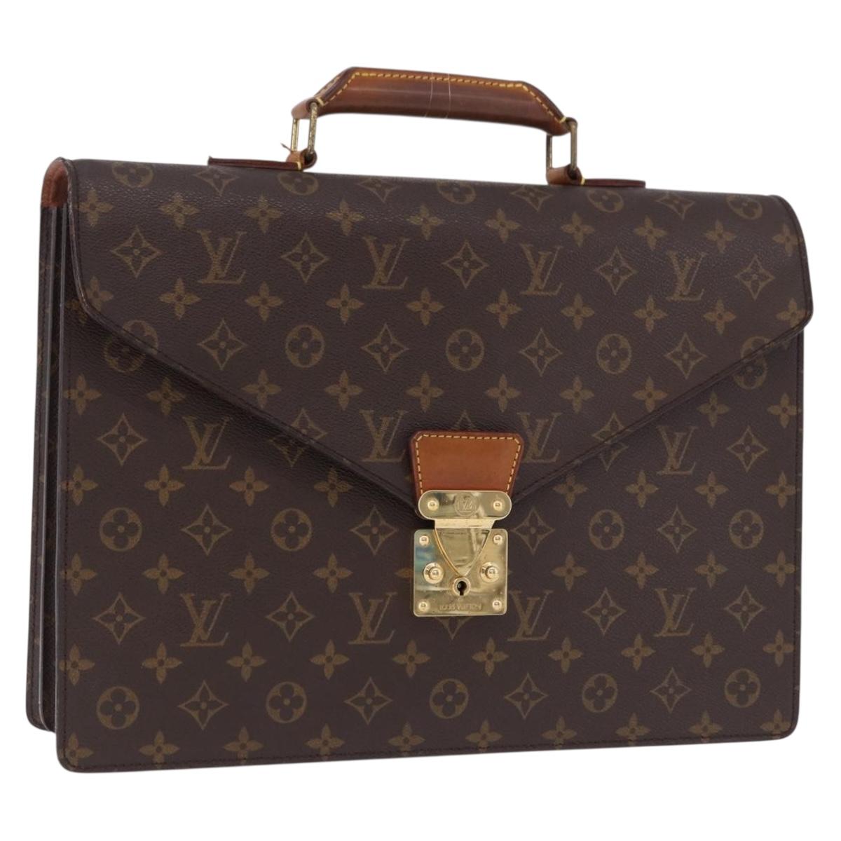 LOUIS VUITTON Monogram Serviette Conseiller Briefcase M53331 LV Auth ep15624