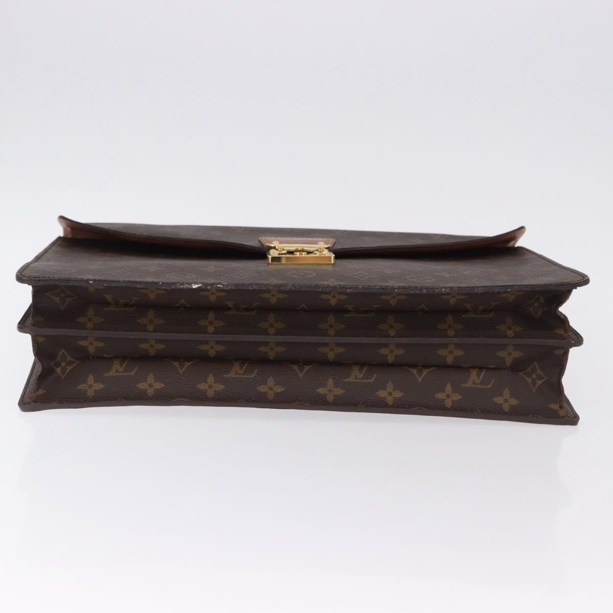 LOUIS VUITTON Monogram Serviette Conseiller Briefcase M53331 LV Auth ep15624