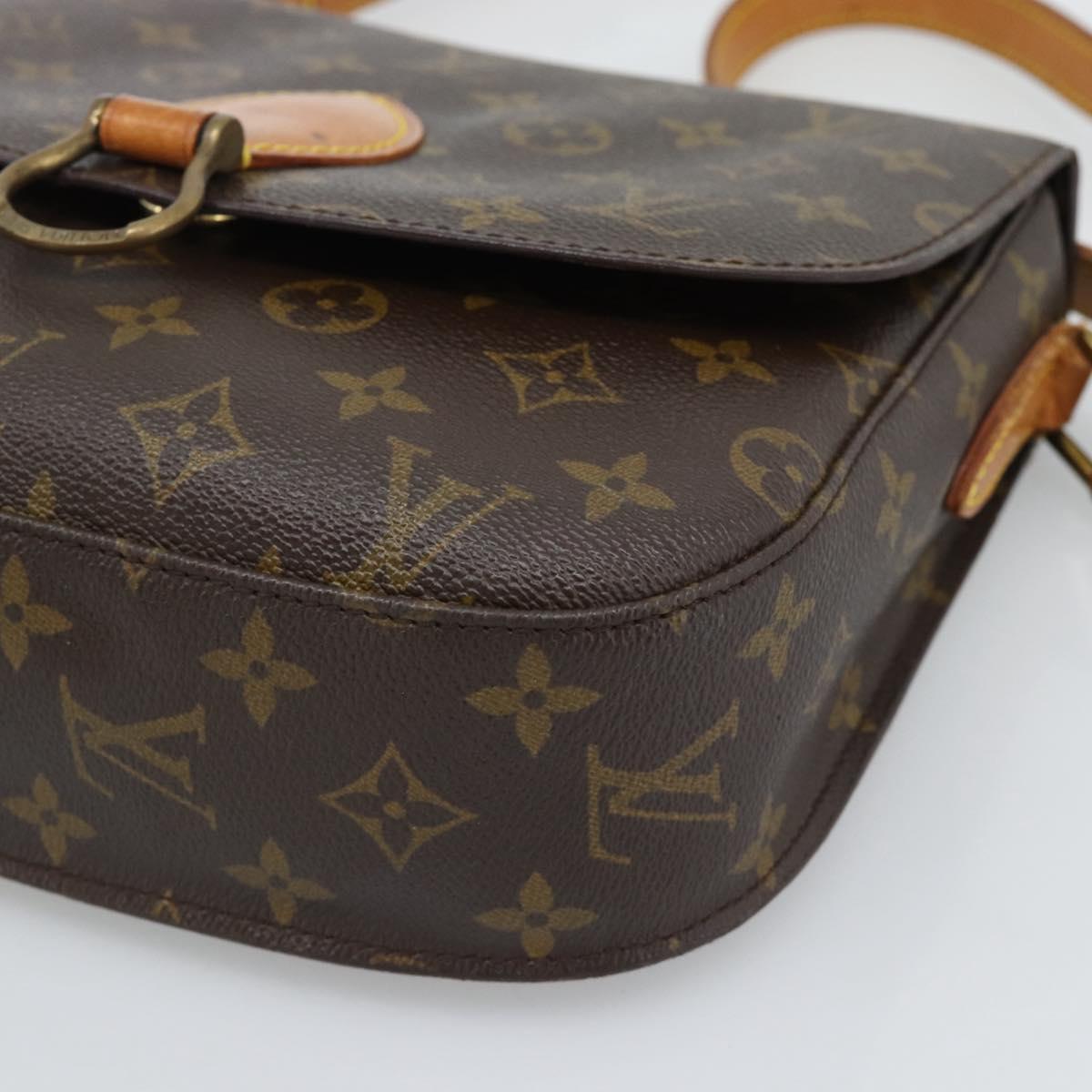 LOUIS VUITTON Monogram Saint Cloud GM Shoulder Bag M51242 LV Auth ep15626