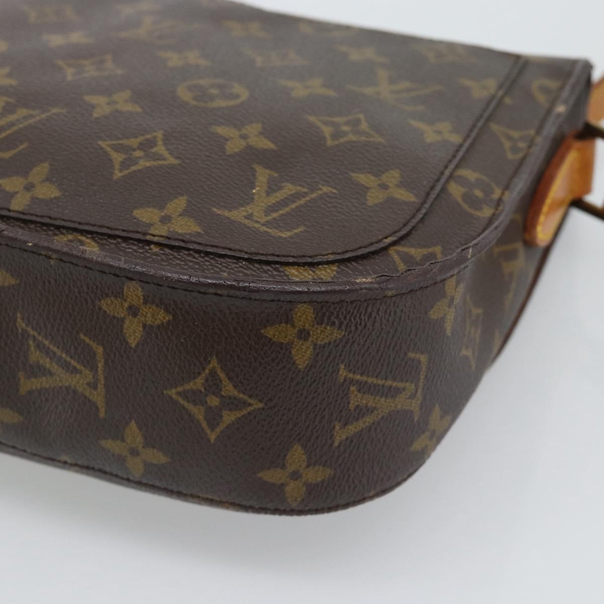 LOUIS VUITTON Monogram Saint Cloud GM Shoulder Bag M51242 LV Auth ep15626