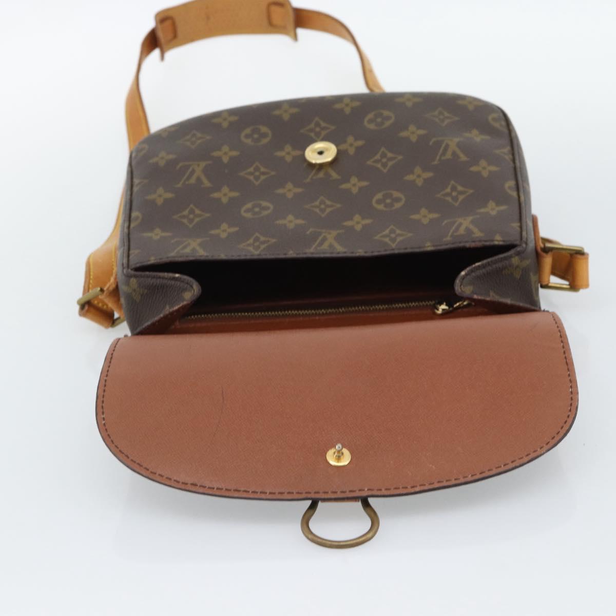 LOUIS VUITTON Monogram Saint Cloud GM Shoulder Bag M51242 LV Auth ep15626