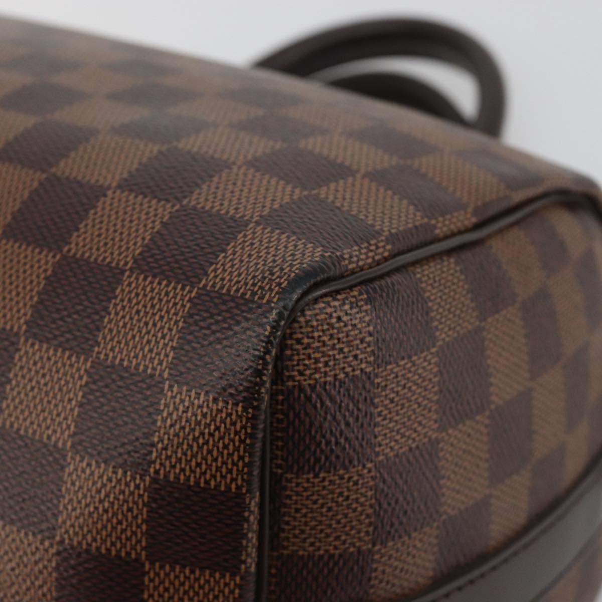 LOUIS VUITTON Damier Ebene Speedy Bandouliere 25 Hand Bag N41368 Auth ep15627V