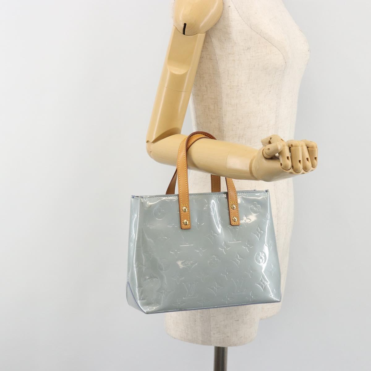 LOUIS VUITTON Monogram Vernis Reade PM Hand Bag Lavande M91220 LV Auth ep15628A