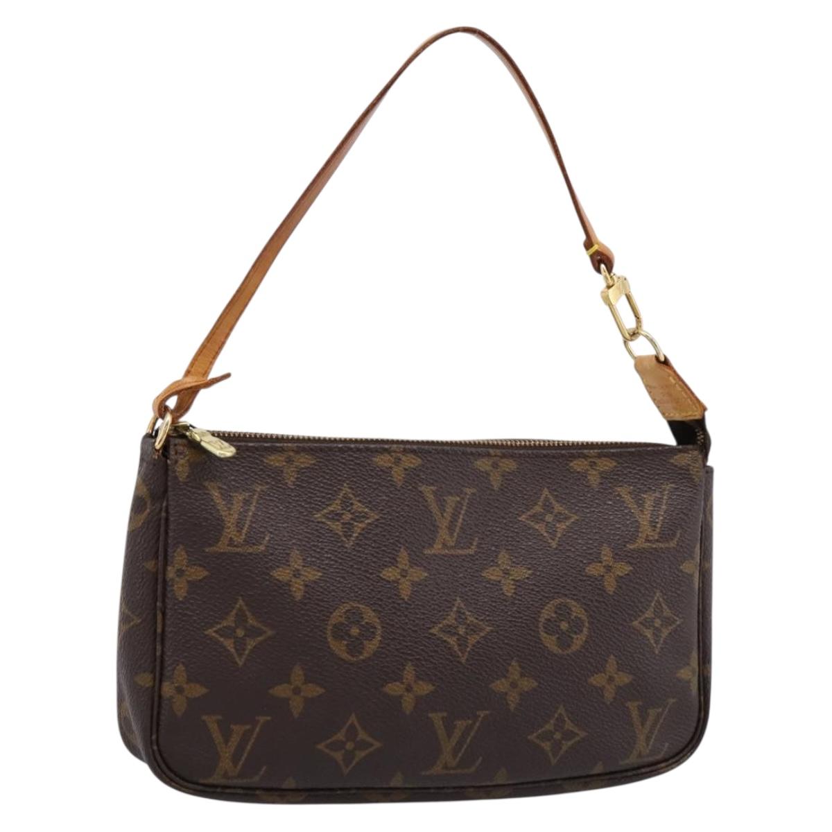 LOUIS VUITTON Monogram Pochette Accessoires Pouch M51980 LV Auth ep15630A