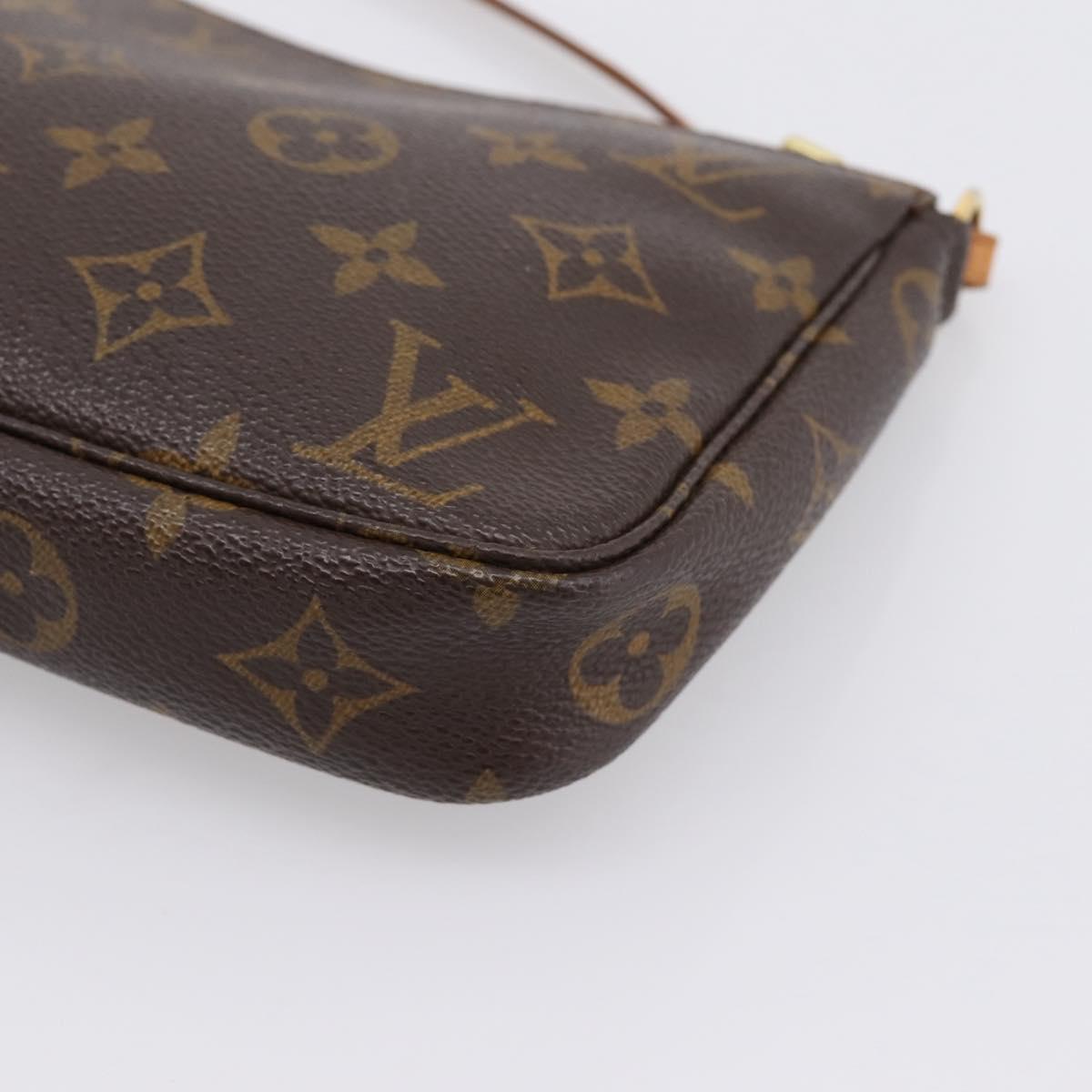 LOUIS VUITTON Monogram Pochette Accessoires Pouch M51980 LV Auth ep15630A