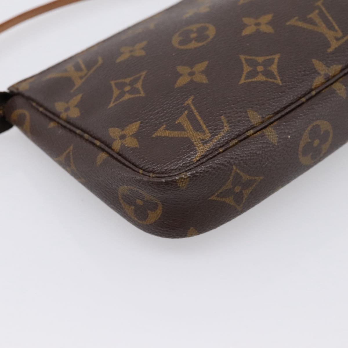 LOUIS VUITTON Monogram Pochette Accessoires Pouch M51980 LV Auth ep15630A