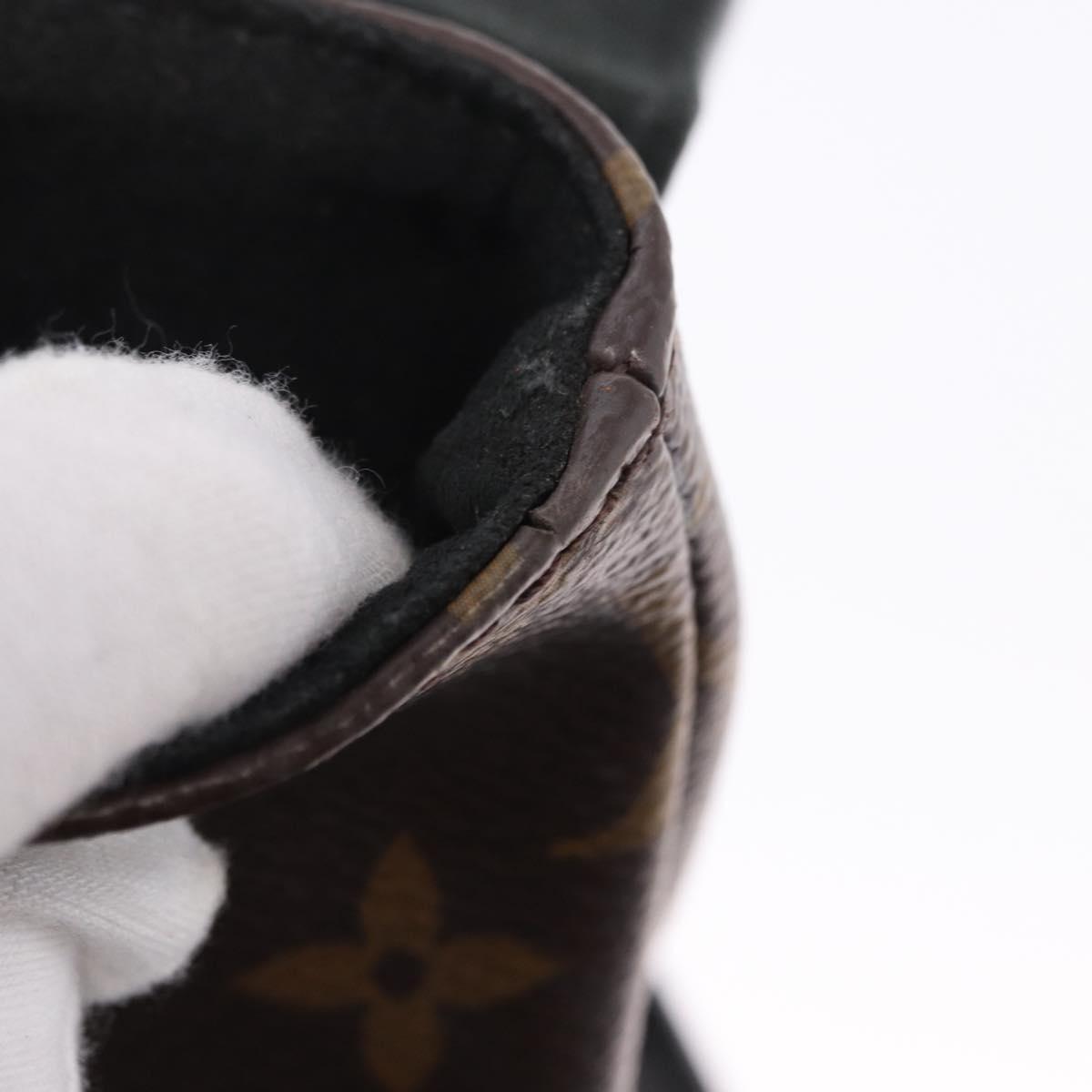 LOUIS VUITTON Monogram Rocky BB Hand Bag 2way Black M44141 LV Auth ep15635V
