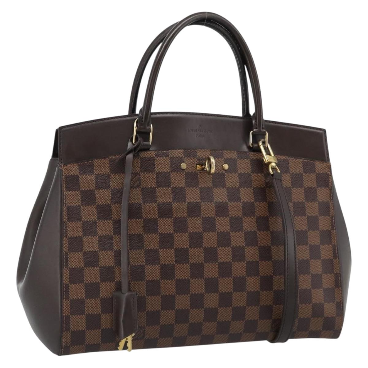 LOUIS VUITTON Damier Ebene Rivoli Hand Bag N41150 LV Auth ep15636V