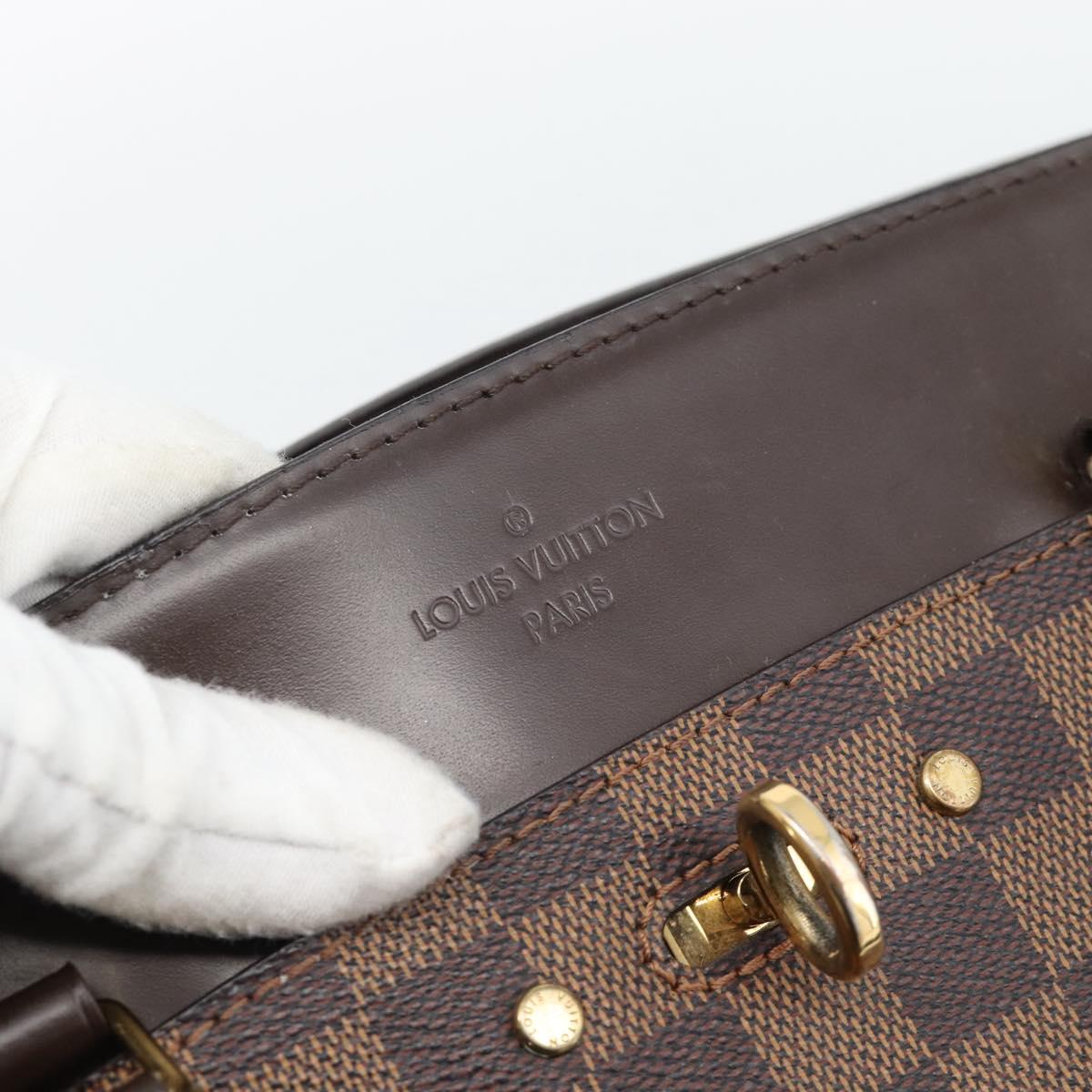 LOUIS VUITTON Damier Ebene Rivoli Hand Bag N41150 LV Auth ep15636V