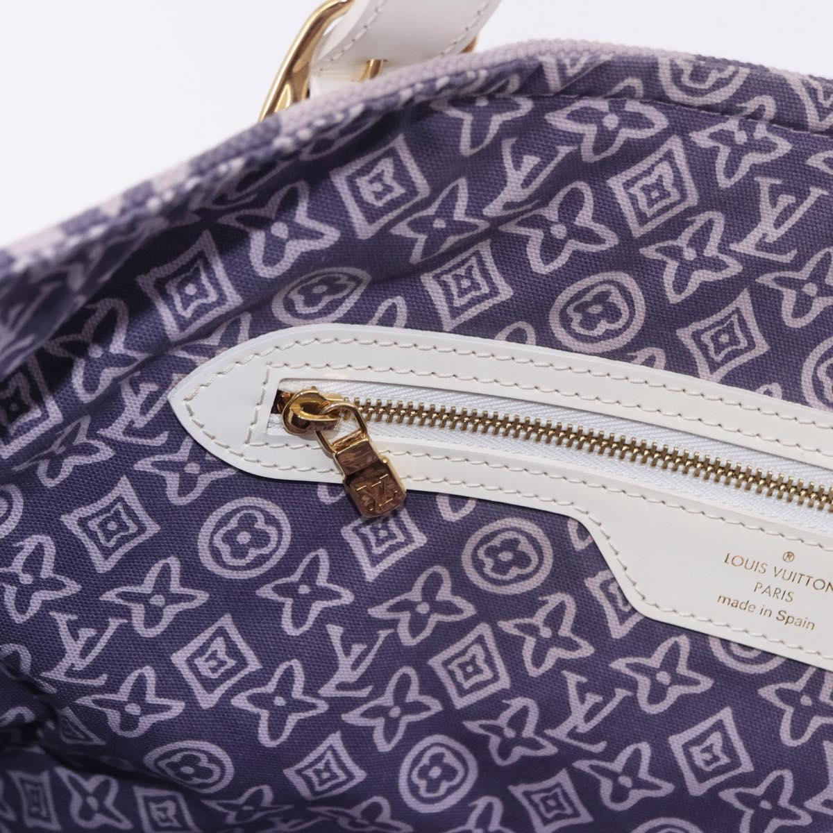 LOUIS VUITTON Cruise line Taicienne GM Bag Canvas Purple M95681 LV Auth ep15639A