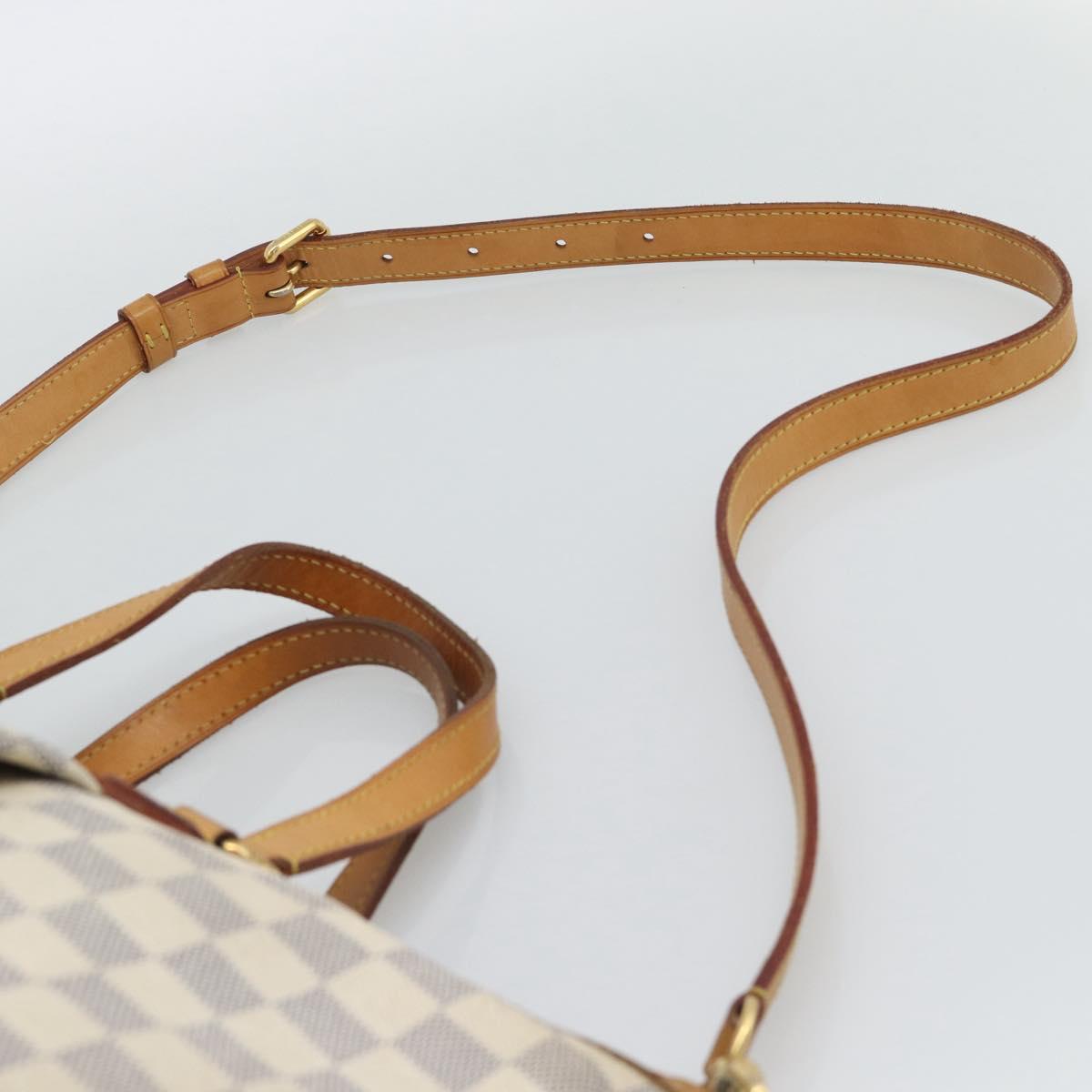 LOUIS VUITTON Damier Azur Siracusa GM Shoulder Bag N41111 LV Auth ep15640A