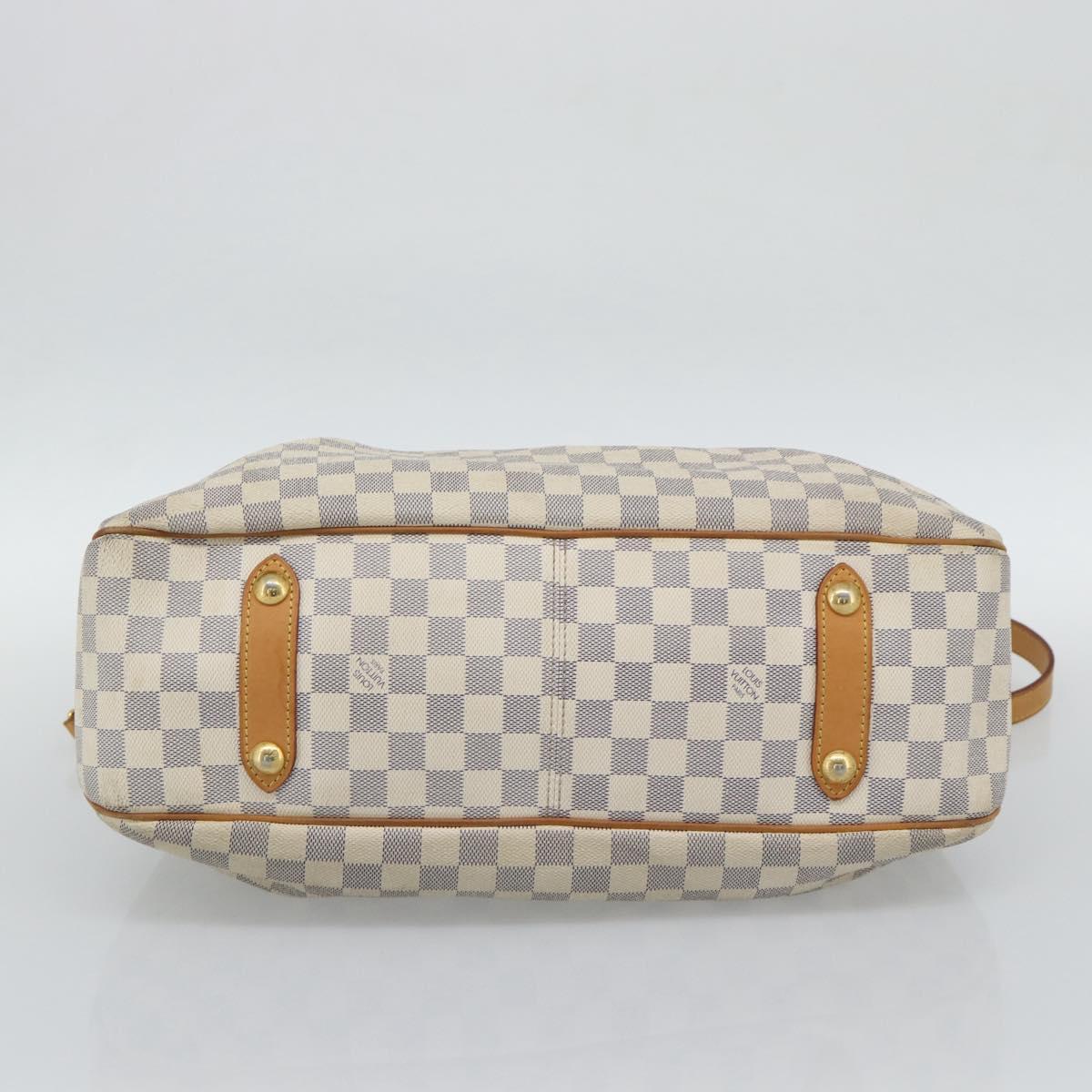 LOUIS VUITTON Damier Azur Siracusa GM Shoulder Bag N41111 LV Auth ep15640A