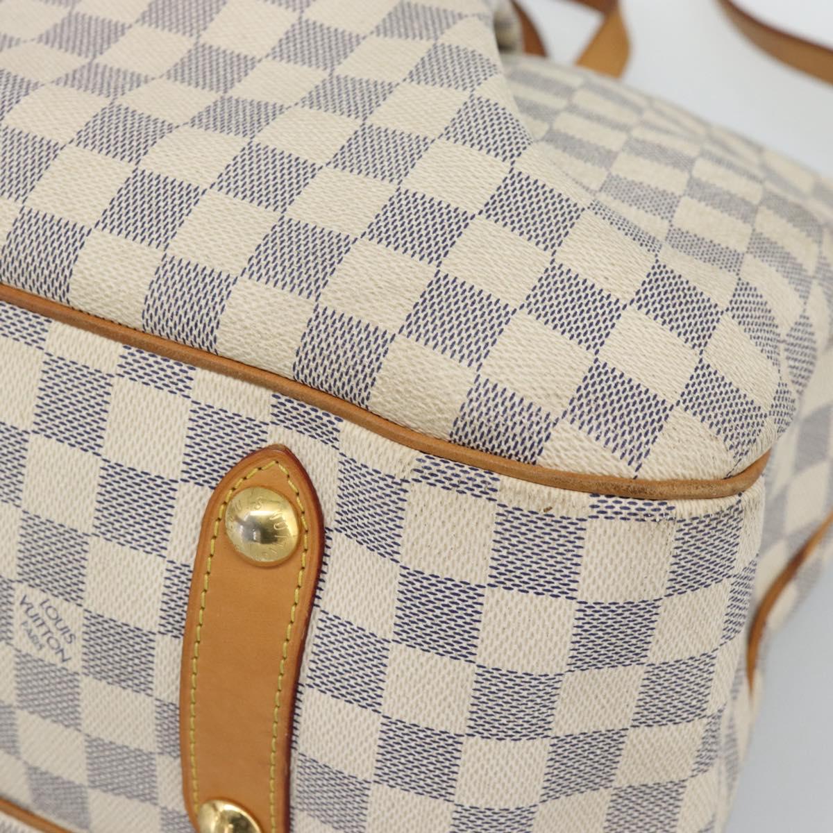 LOUIS VUITTON Damier Azur Siracusa GM Shoulder Bag N41111 LV Auth ep15640A