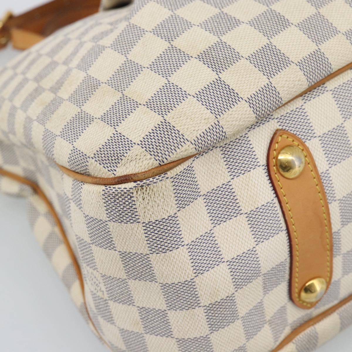 LOUIS VUITTON Damier Azur Siracusa GM Shoulder Bag N41111 LV Auth ep15640A