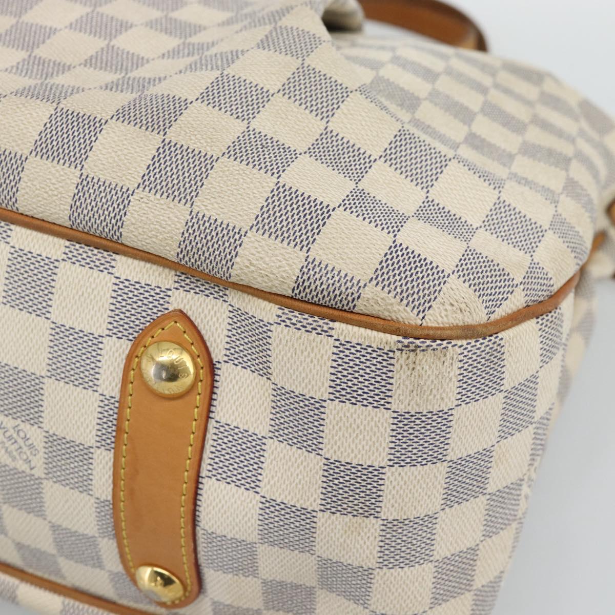 LOUIS VUITTON Damier Azur Siracusa GM Shoulder Bag N41111 LV Auth ep15640A