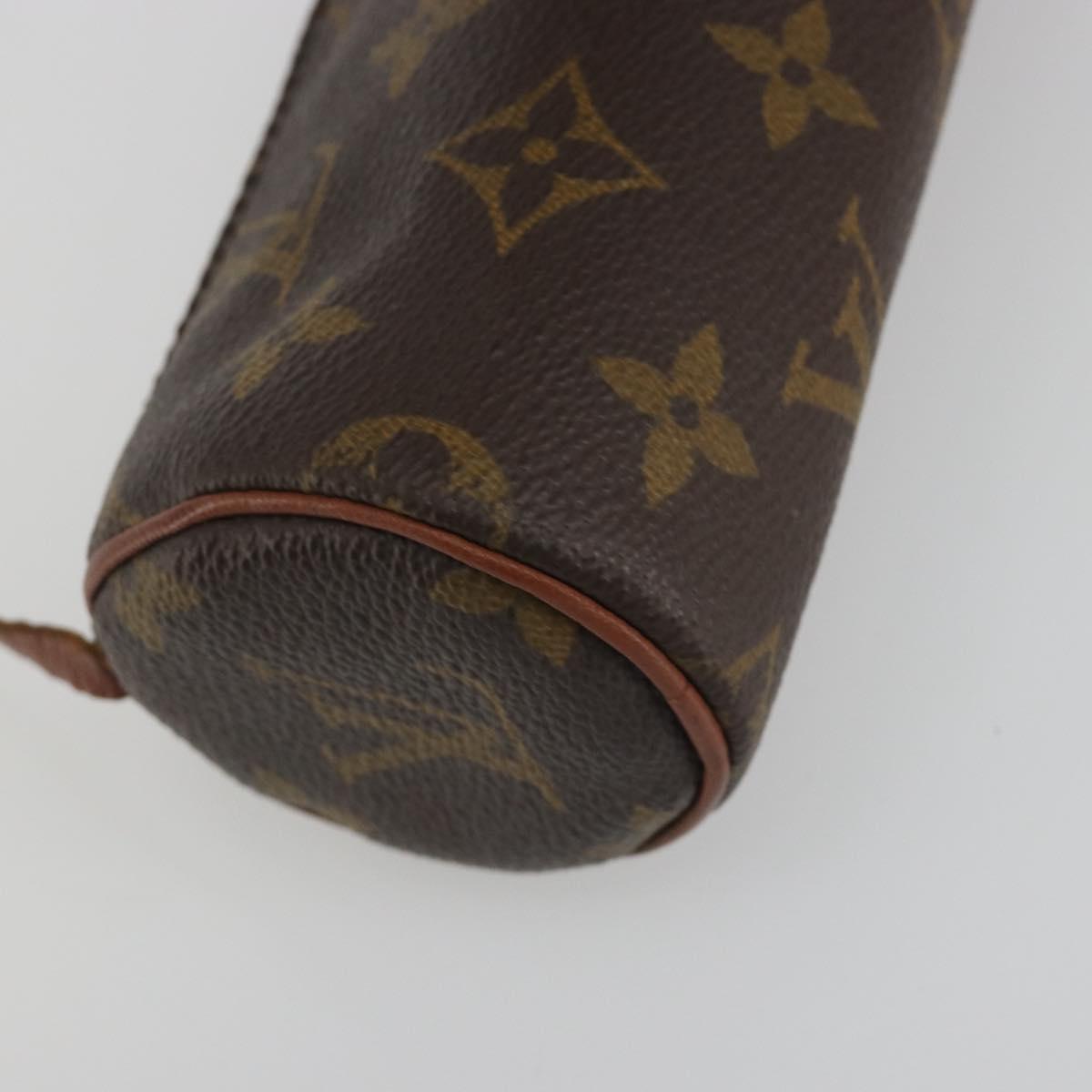 LOUIS VUITTON Monogram Papillon Pouch LV Auth ep15644