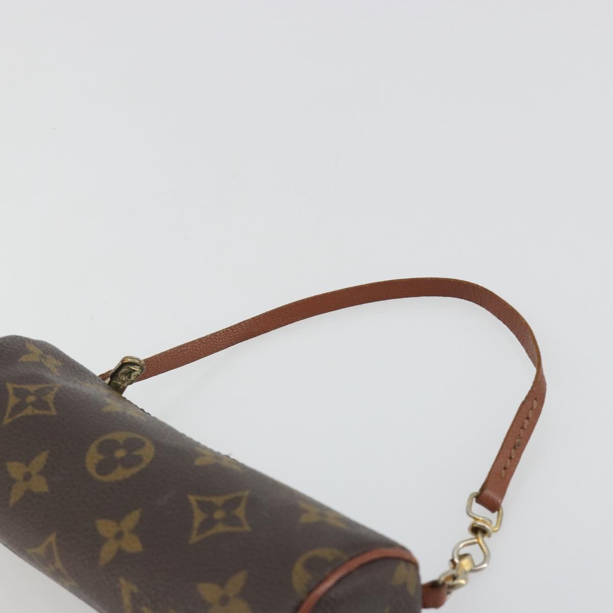 LOUIS VUITTON Monogram Papillon Pouch LV Auth ep15644