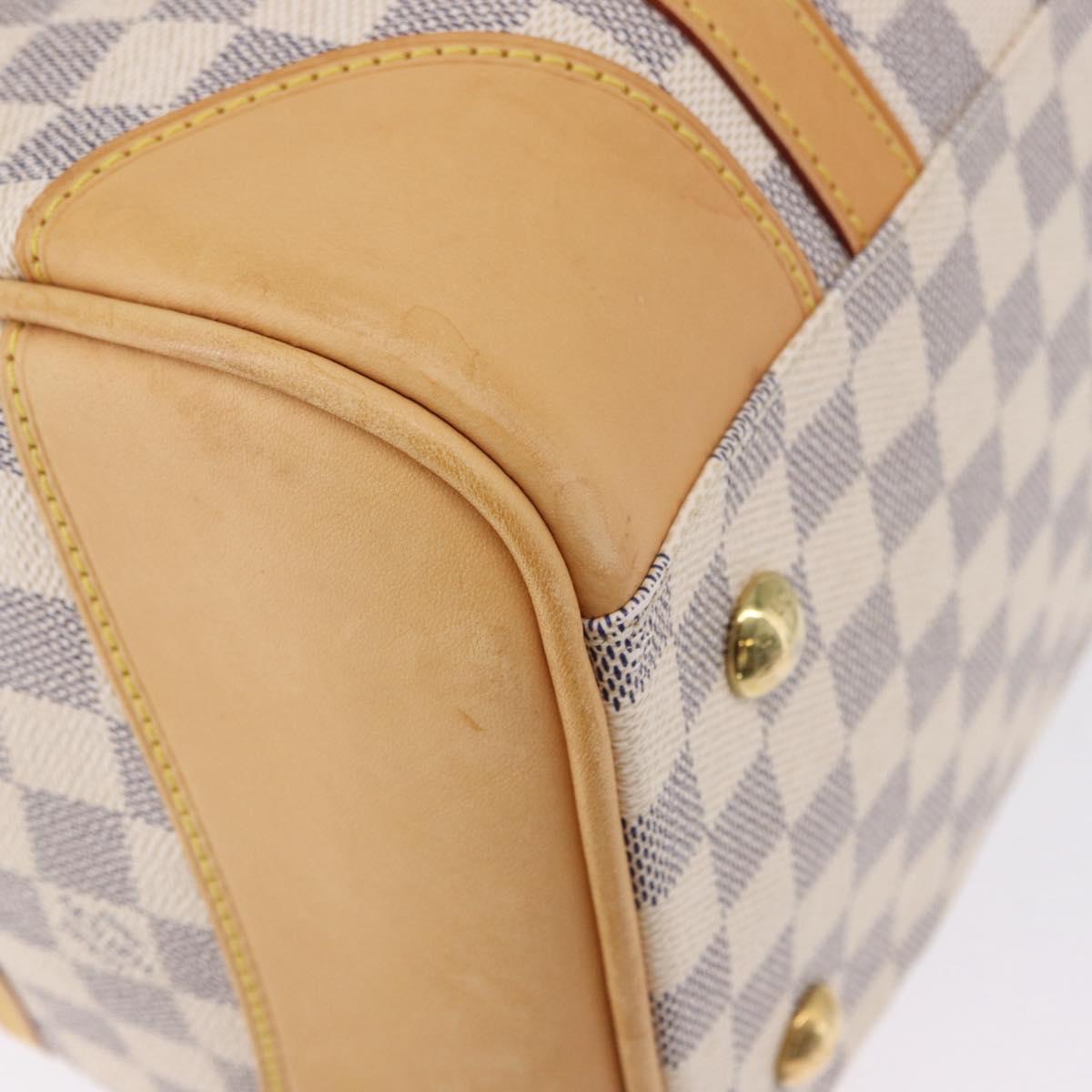 LOUIS VUITTON Damier Azur Berkeley Hand Bag N52001 LV Auth ep15648A