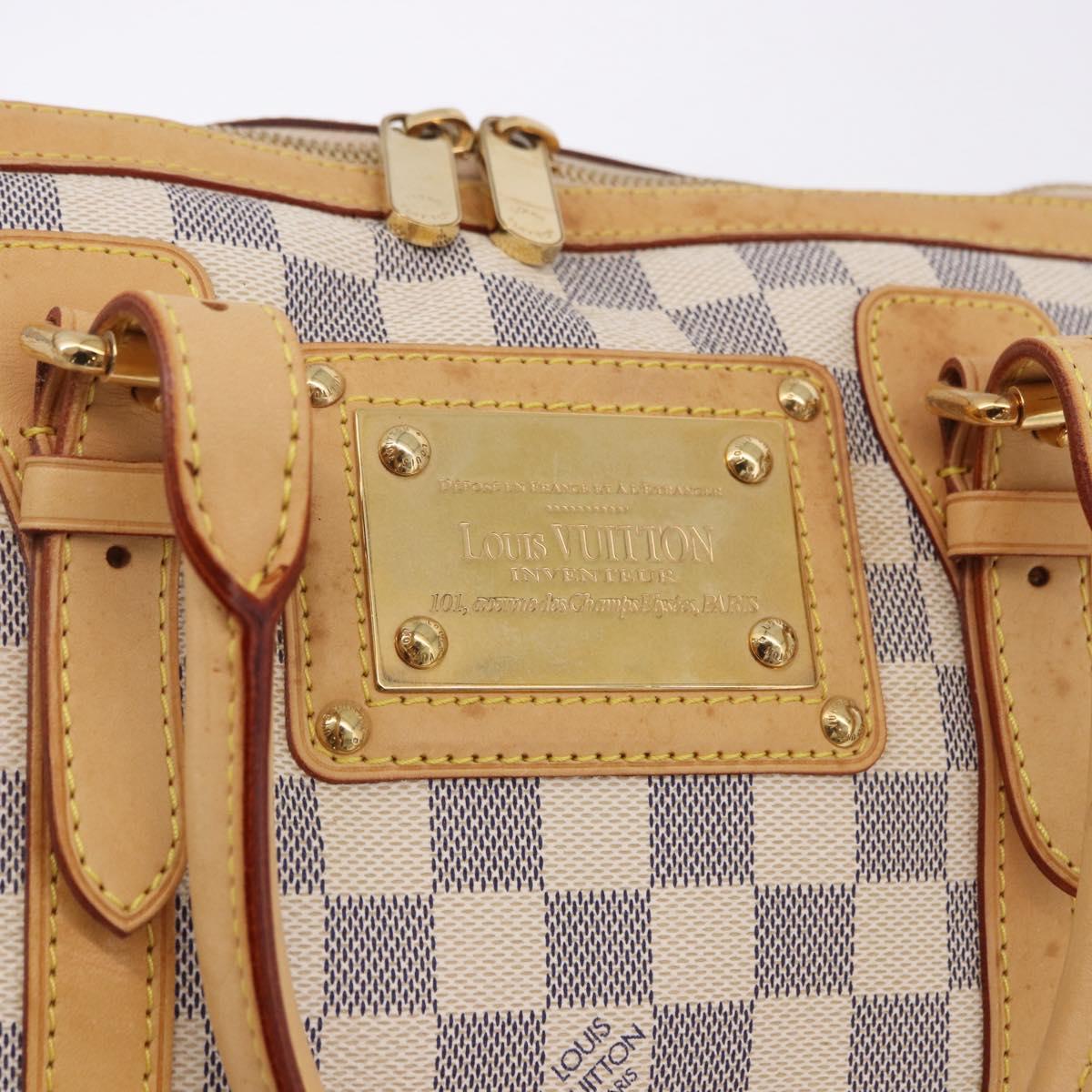 LOUIS VUITTON Damier Azur Berkeley Hand Bag N52001 LV Auth ep15648A