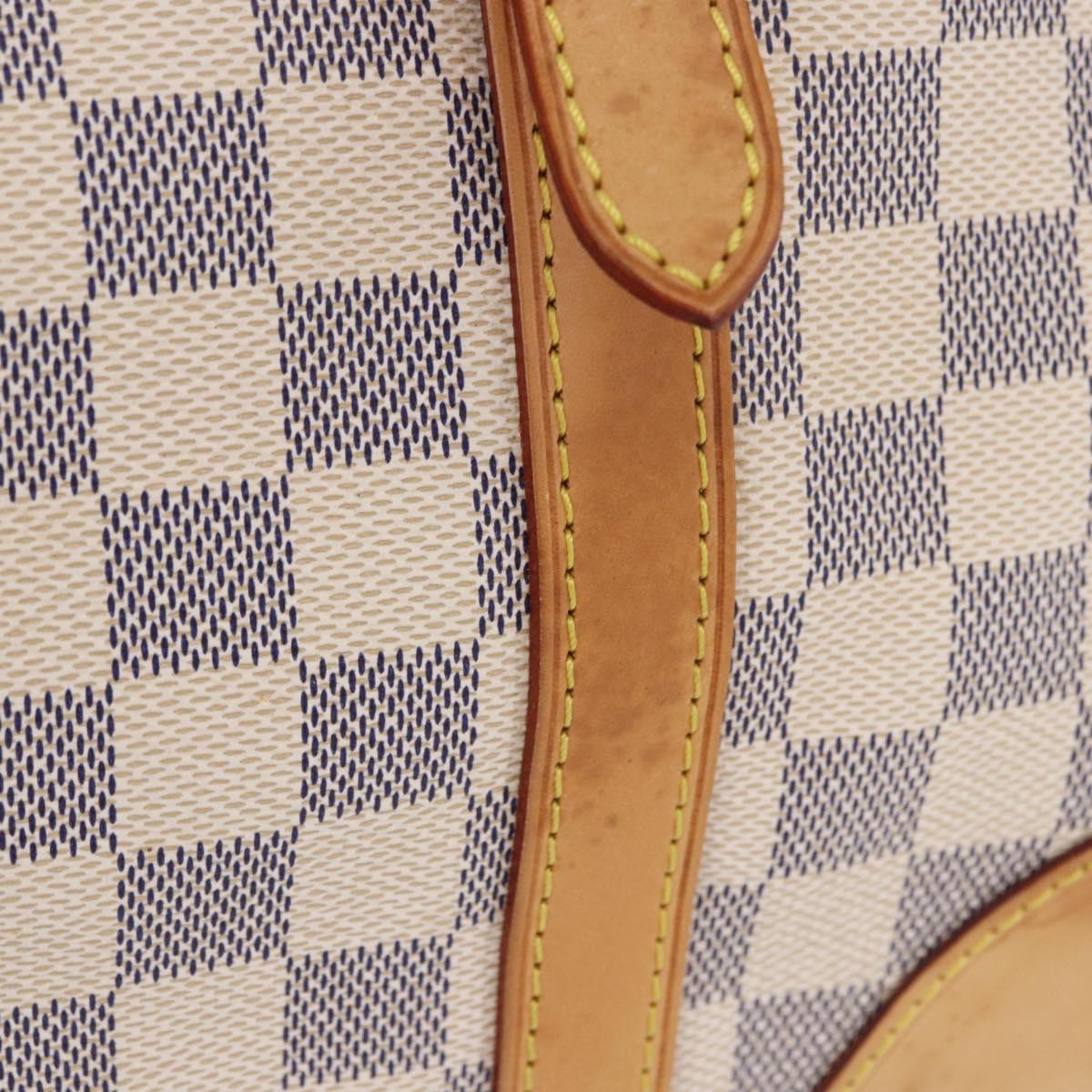 LOUIS VUITTON Damier Azur Berkeley Hand Bag N52001 LV Auth ep15648A