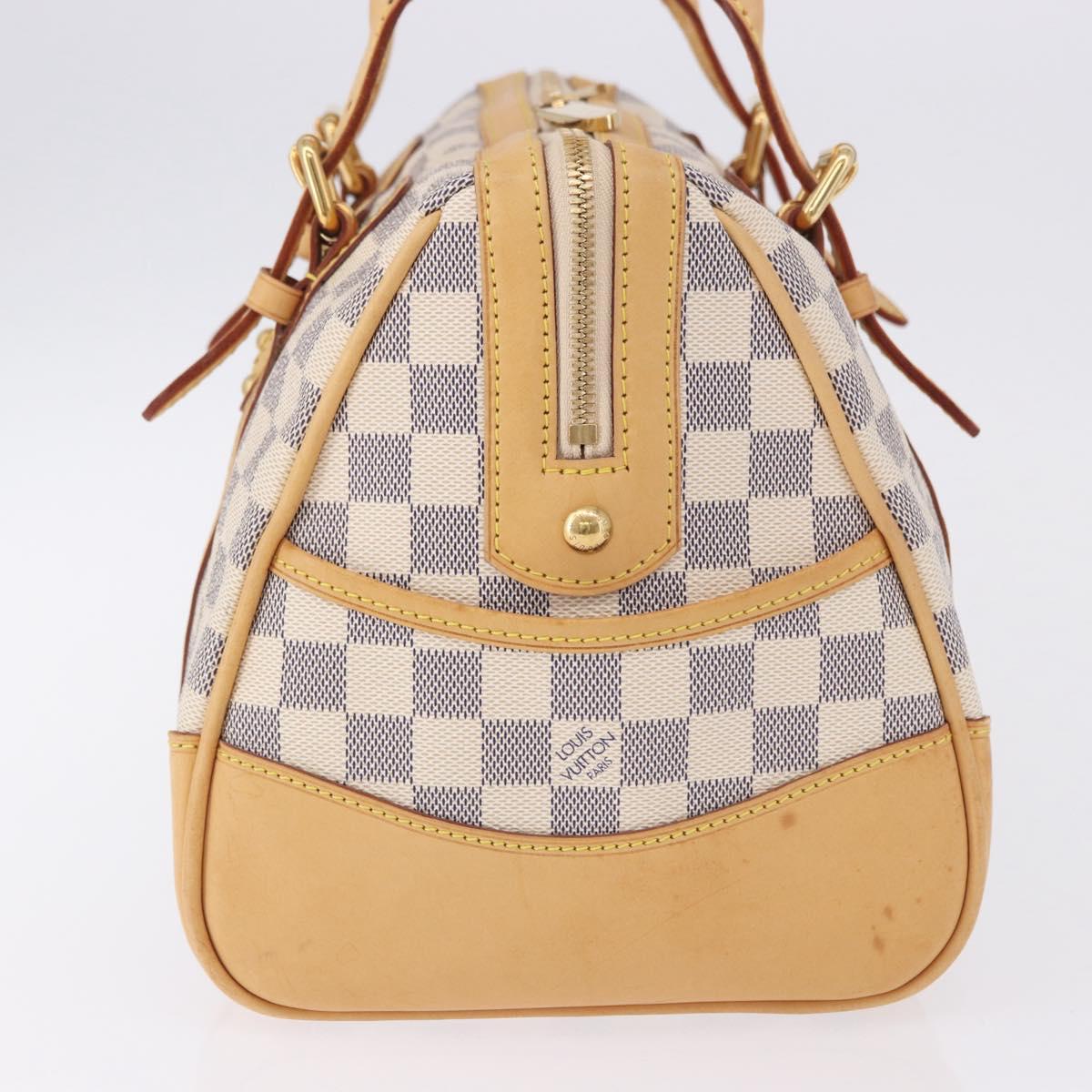 LOUIS VUITTON Damier Azur Berkeley Hand Bag N52001 LV Auth ep15648A
