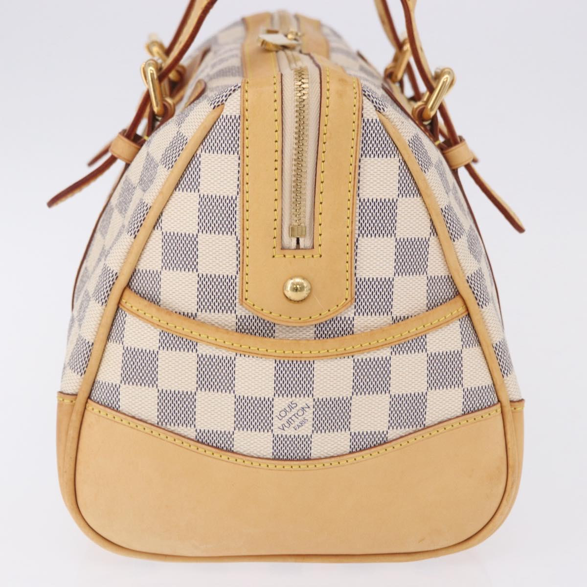 LOUIS VUITTON Damier Azur Berkeley Hand Bag N52001 LV Auth ep15648A