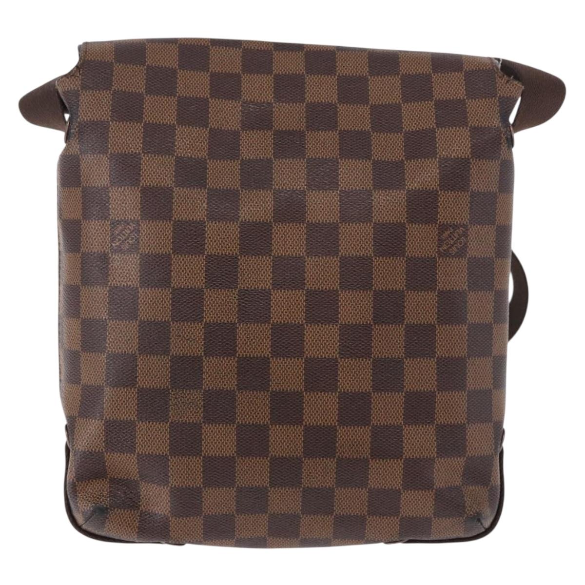 LOUIS VUITTON Damier Ebene Brooklyn PM Shoulder Bag N51210 LV Auth ep15649