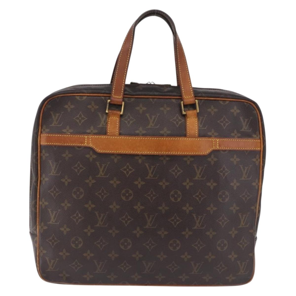 LOUIS VUITTON Monogram Porte Documents Pegas Hand Bag M53343 LV Auth ep15652