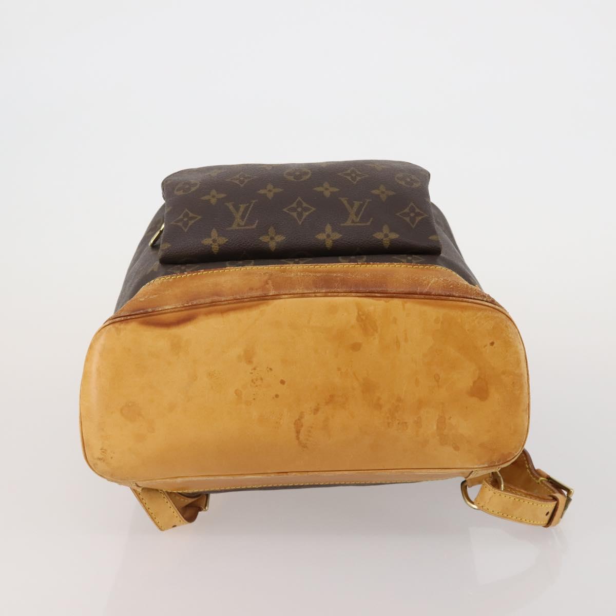 LOUIS VUITTON Monogram Montsouris GM Backpack M51135 LV Auth ep15653