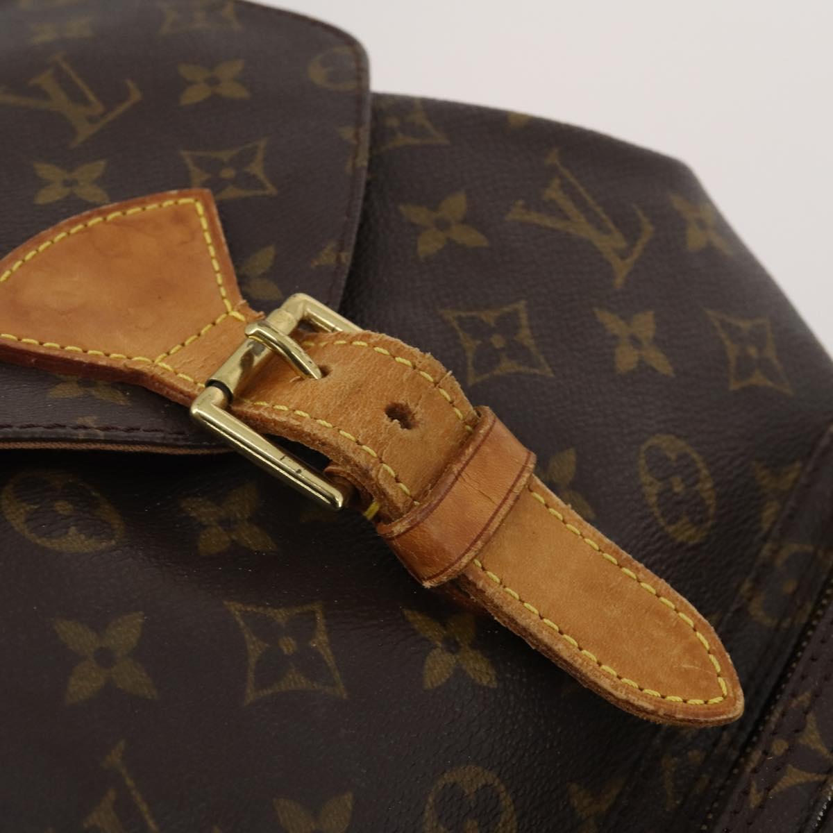 LOUIS VUITTON Monogram Montsouris GM Backpack M51135 LV Auth ep15653