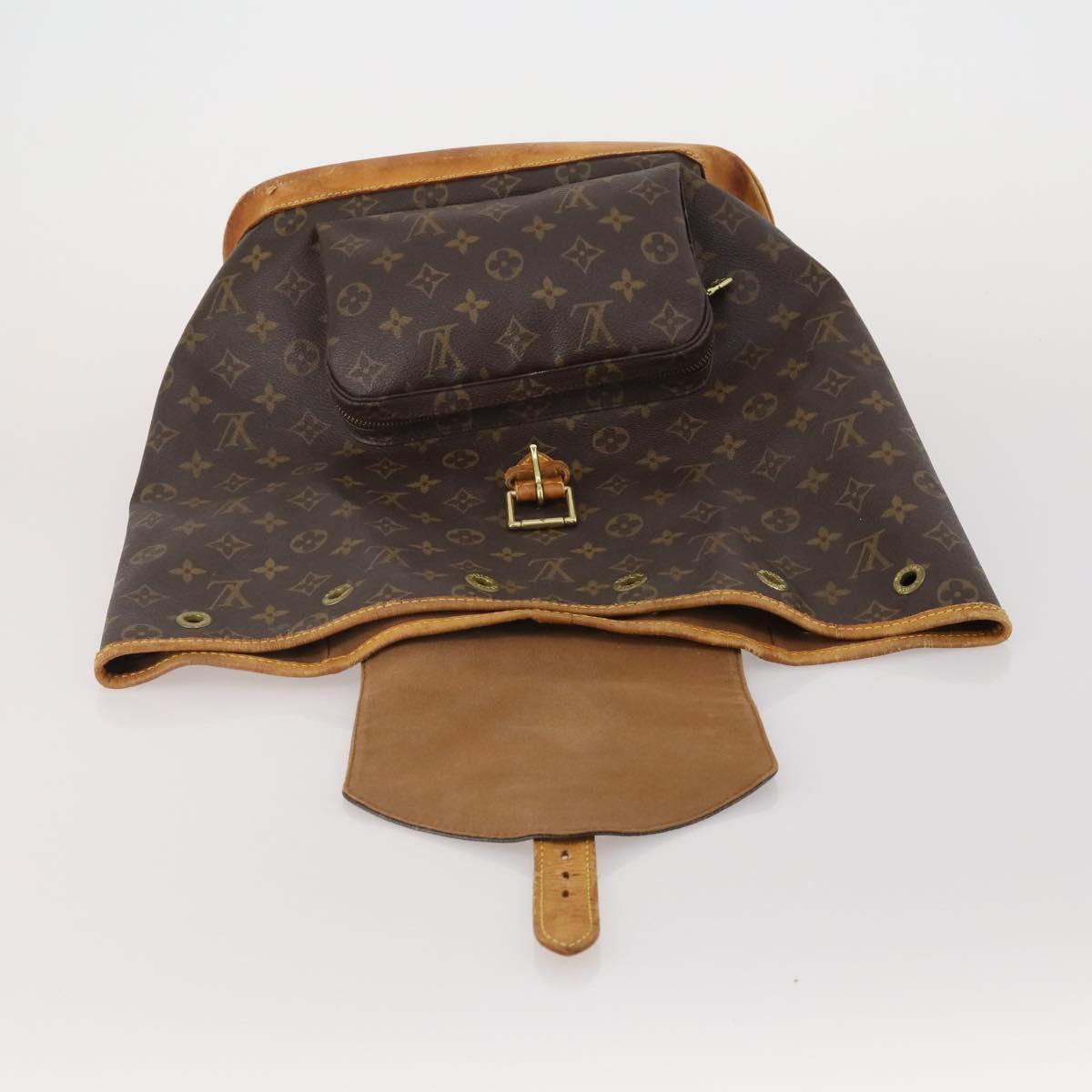 LOUIS VUITTON Monogram Montsouris GM Backpack M51135 LV Auth ep15653