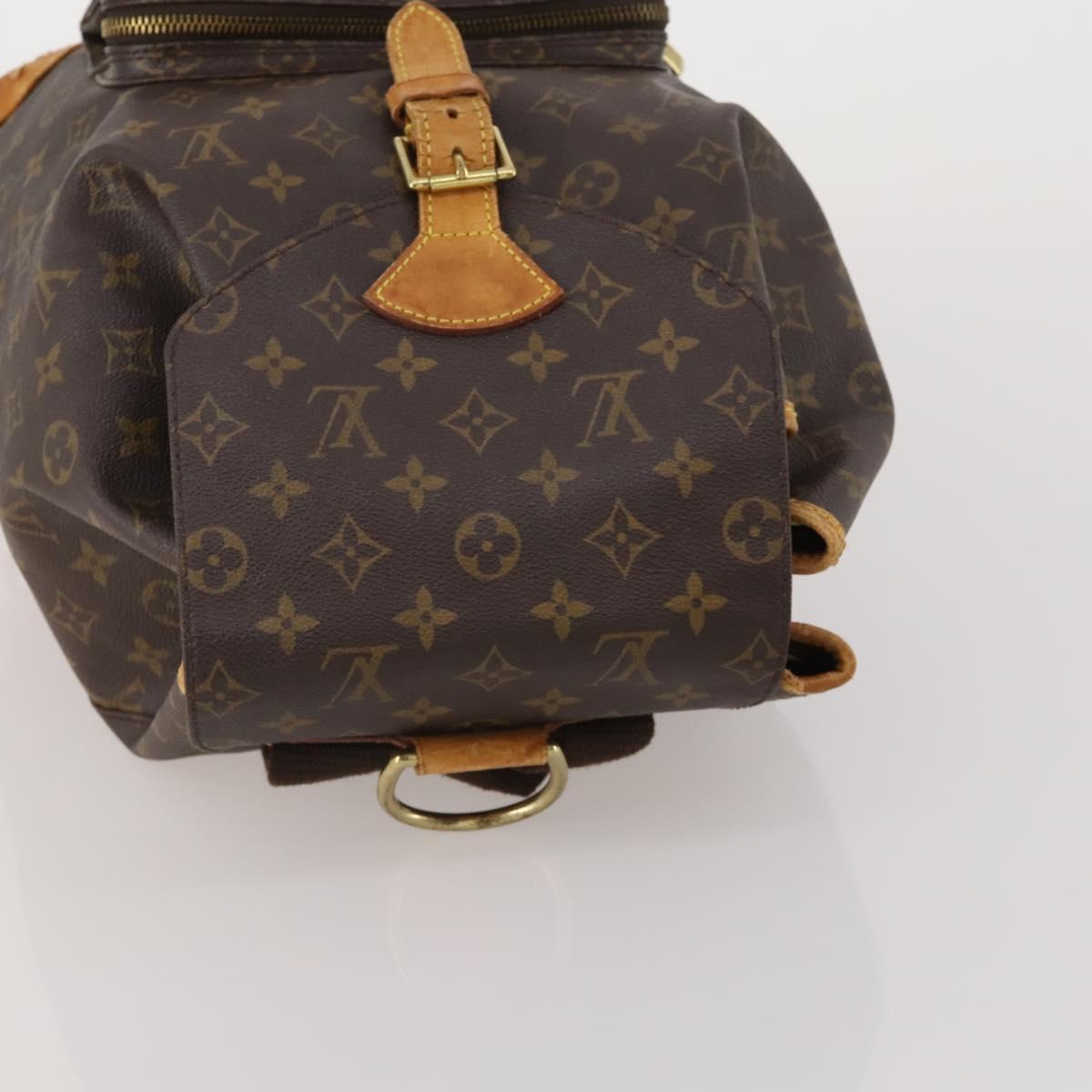 LOUIS VUITTON Monogram Montsouris GM Backpack M51135 LV Auth ep15653