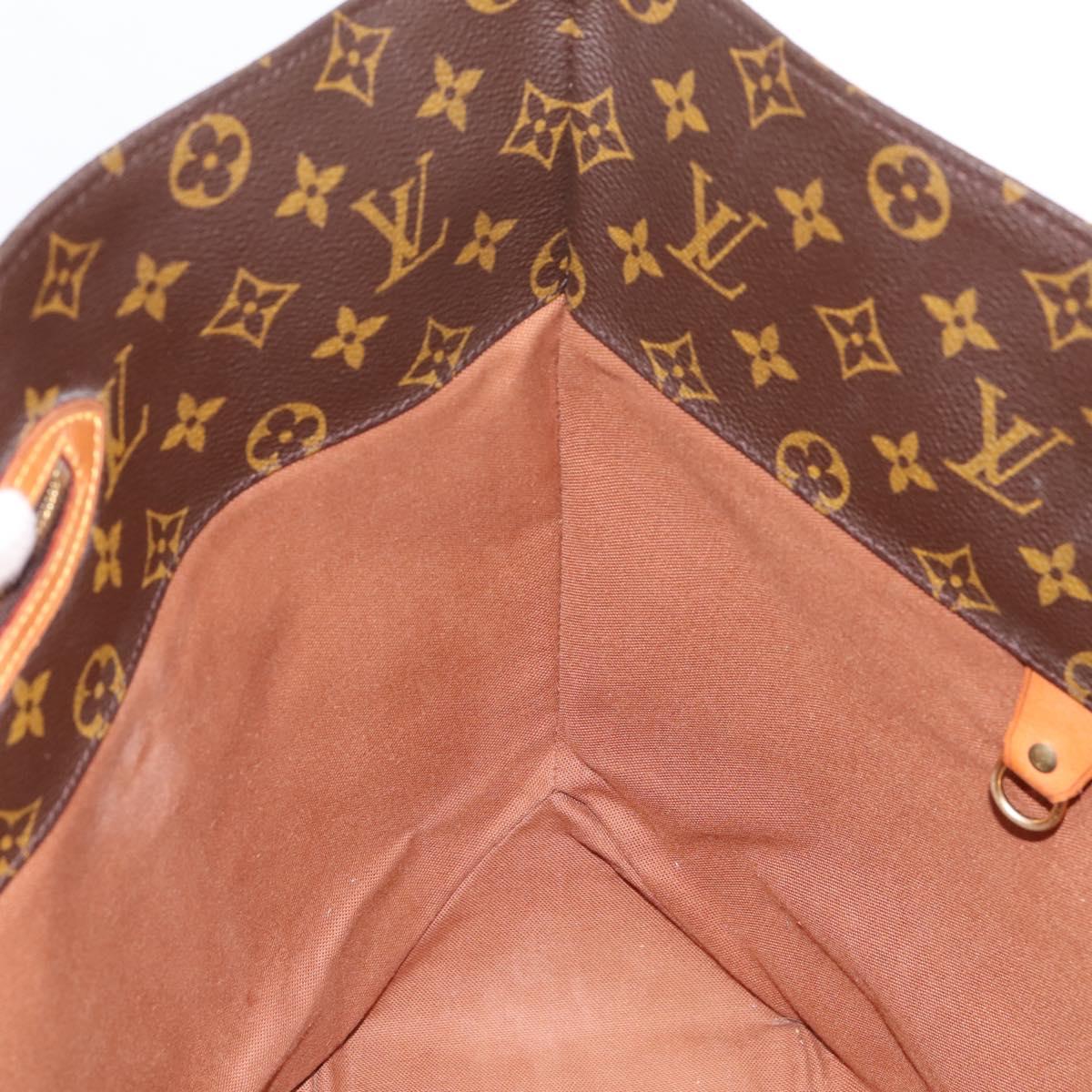 LOUIS VUITTON Monogram Sac Shopping Tote Bag M51108 LV Auth ep15654