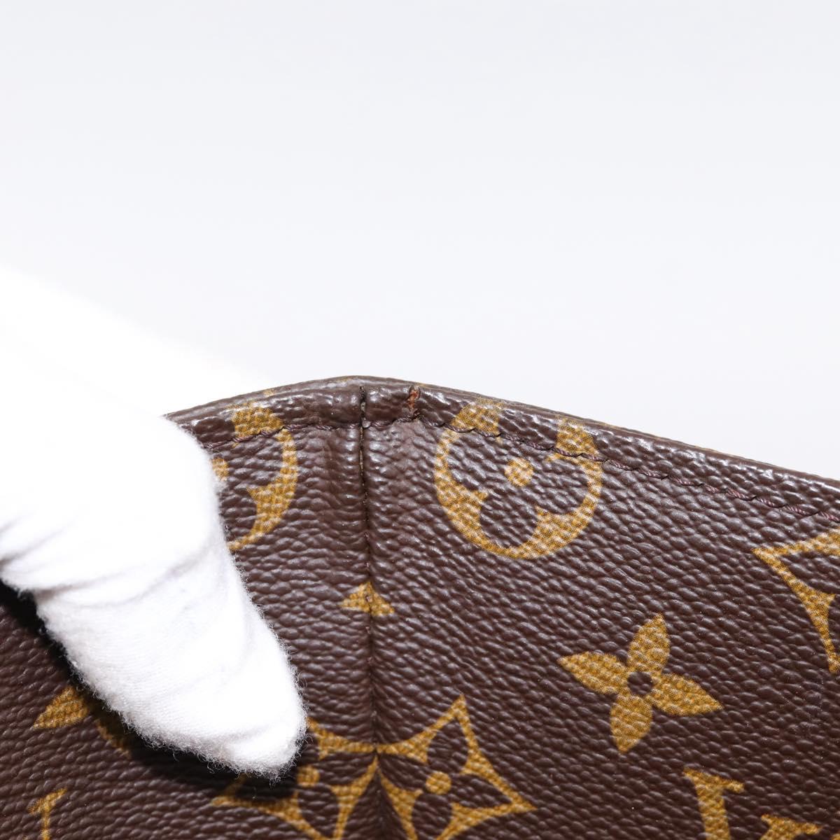 LOUIS VUITTON Monogram Sac Shopping Tote Bag M51108 LV Auth ep15654